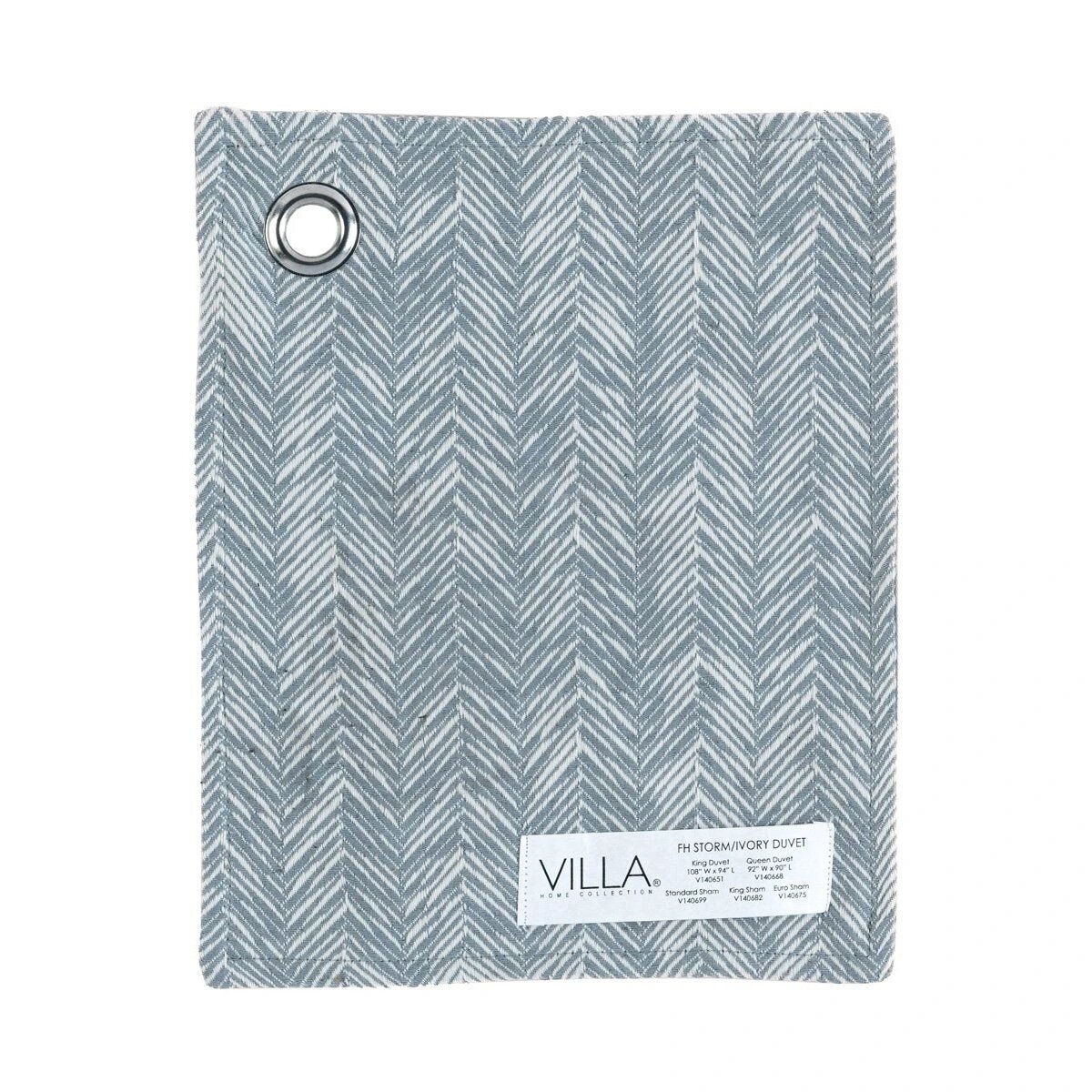 1e49cb0cb82ad6eb5c3ea9f107387f06 French Herringbone Duvet Collection - Storm / Swatch / Swatch - Image 1