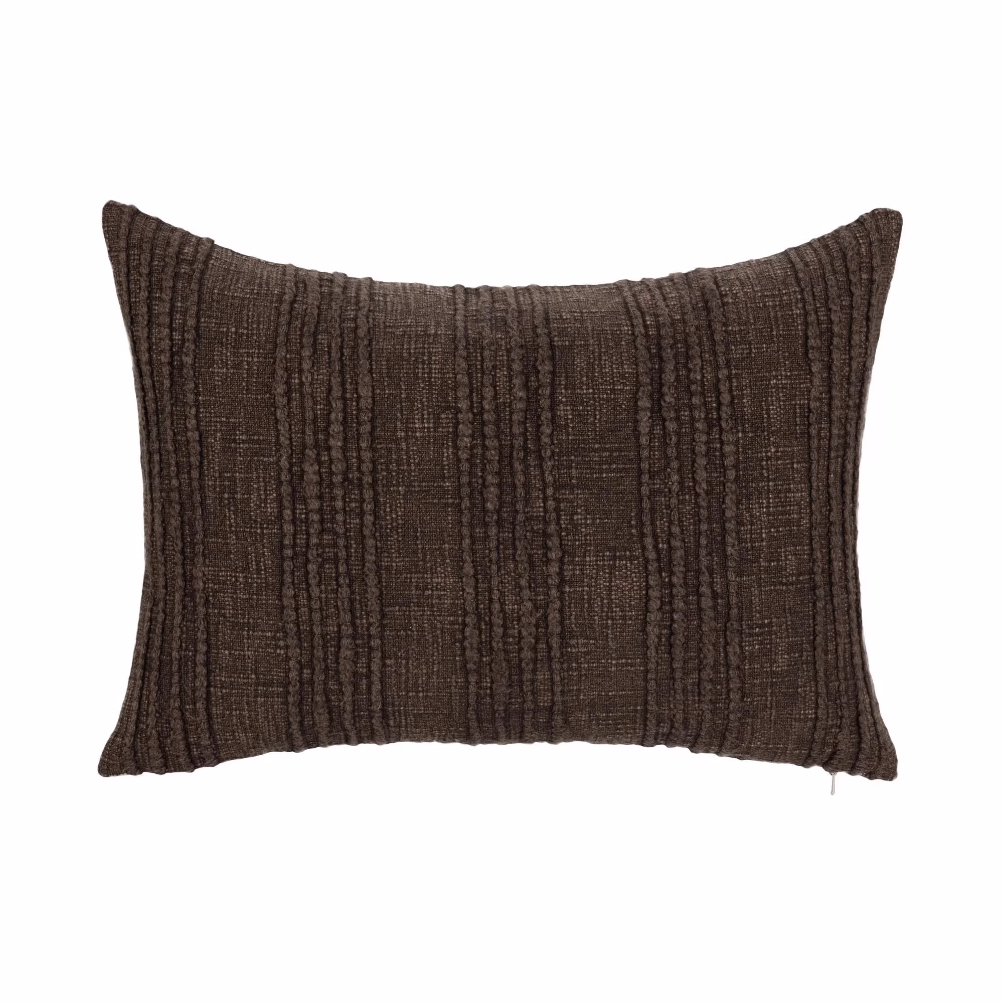 1f08a35c6a9e1303c5159364e75f9f18 SLD Gratitude Pillow - Ganache Brown / 14"x20" - Image 1