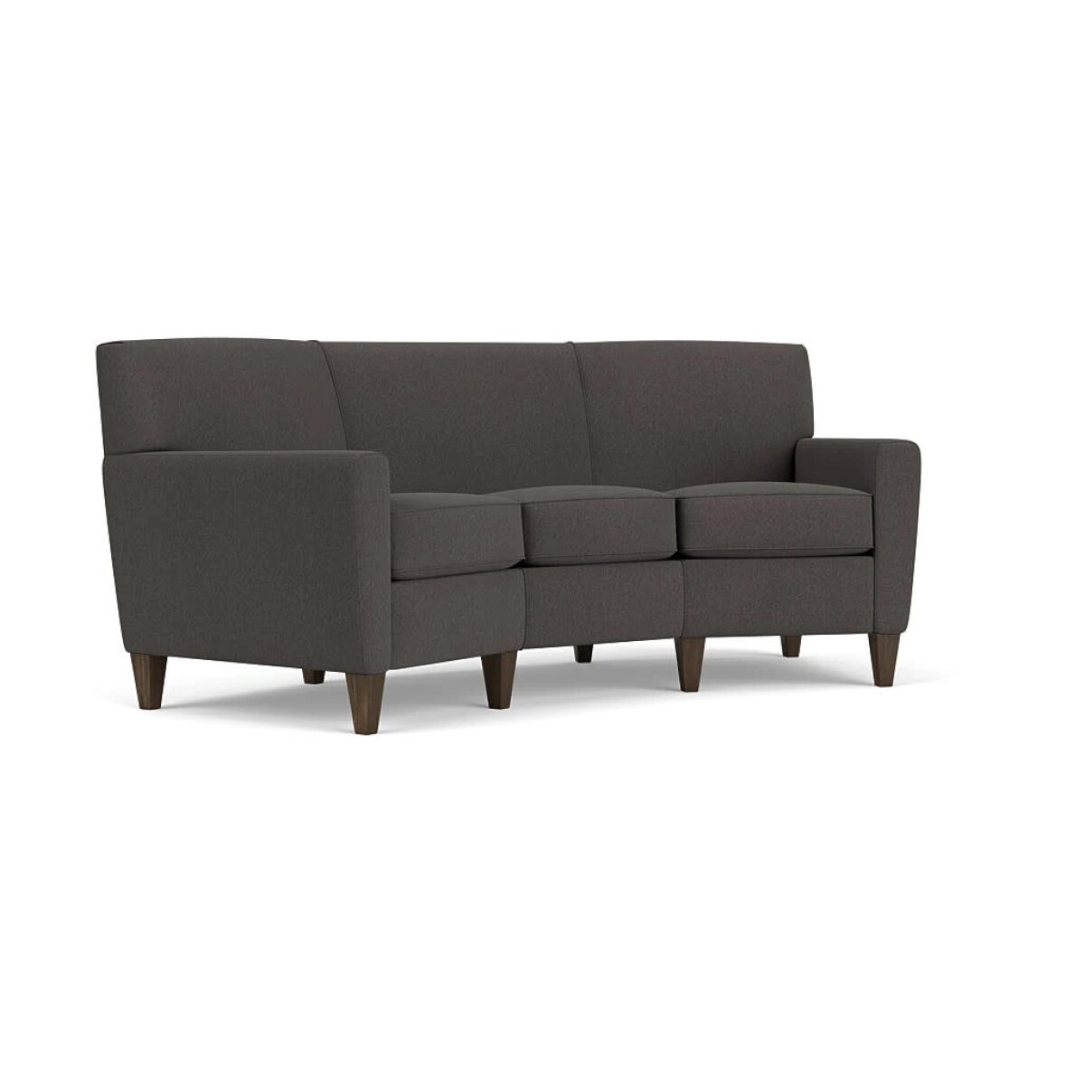 22247544f8ca97abfef43864594212c6 Digby Leather Conversation Sofa - Image 1