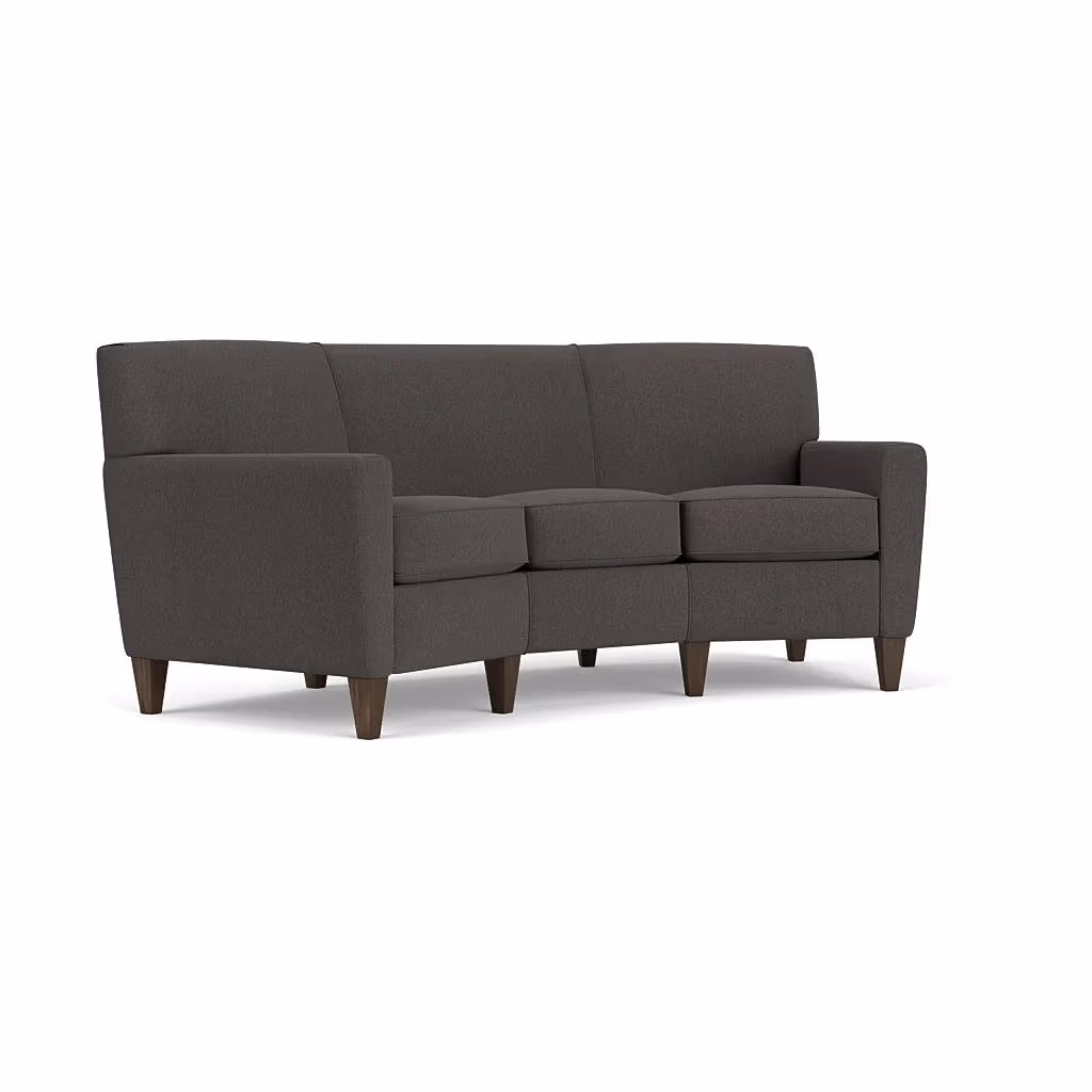 22247544f8ca97abfef43864594212c6 Digby Leather Conversation Sofa - Image 1