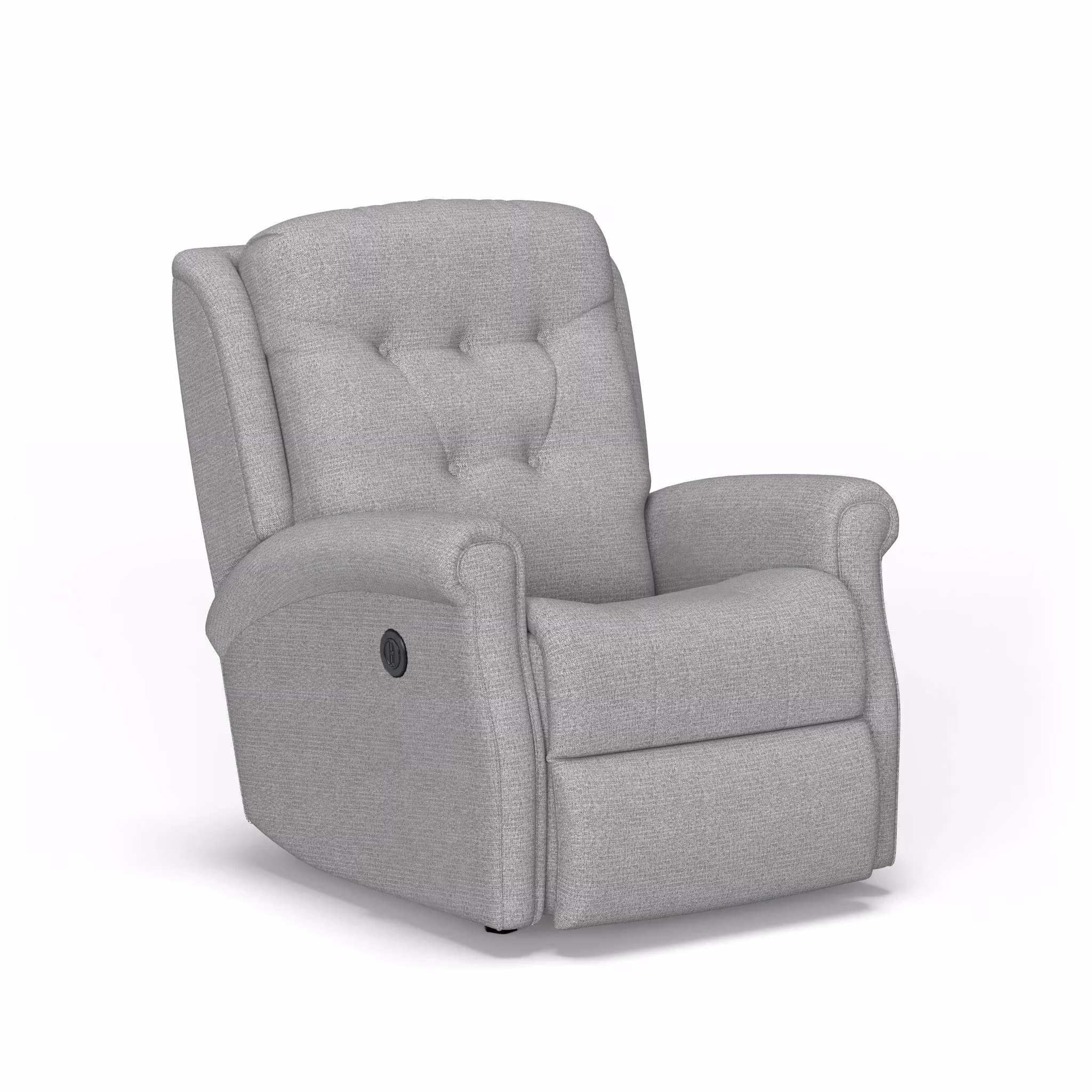 2835b468ac957fc2e22026a6d6125e9f Minnie Fabric Power Rocking Recliner - Image 1