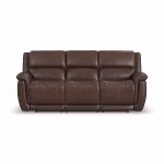 Beau Sable Fabric Power Reclining Sofa with Power Headrests - Image 3