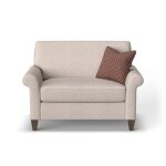 Westside Fabric Chair and a Half - Image 2