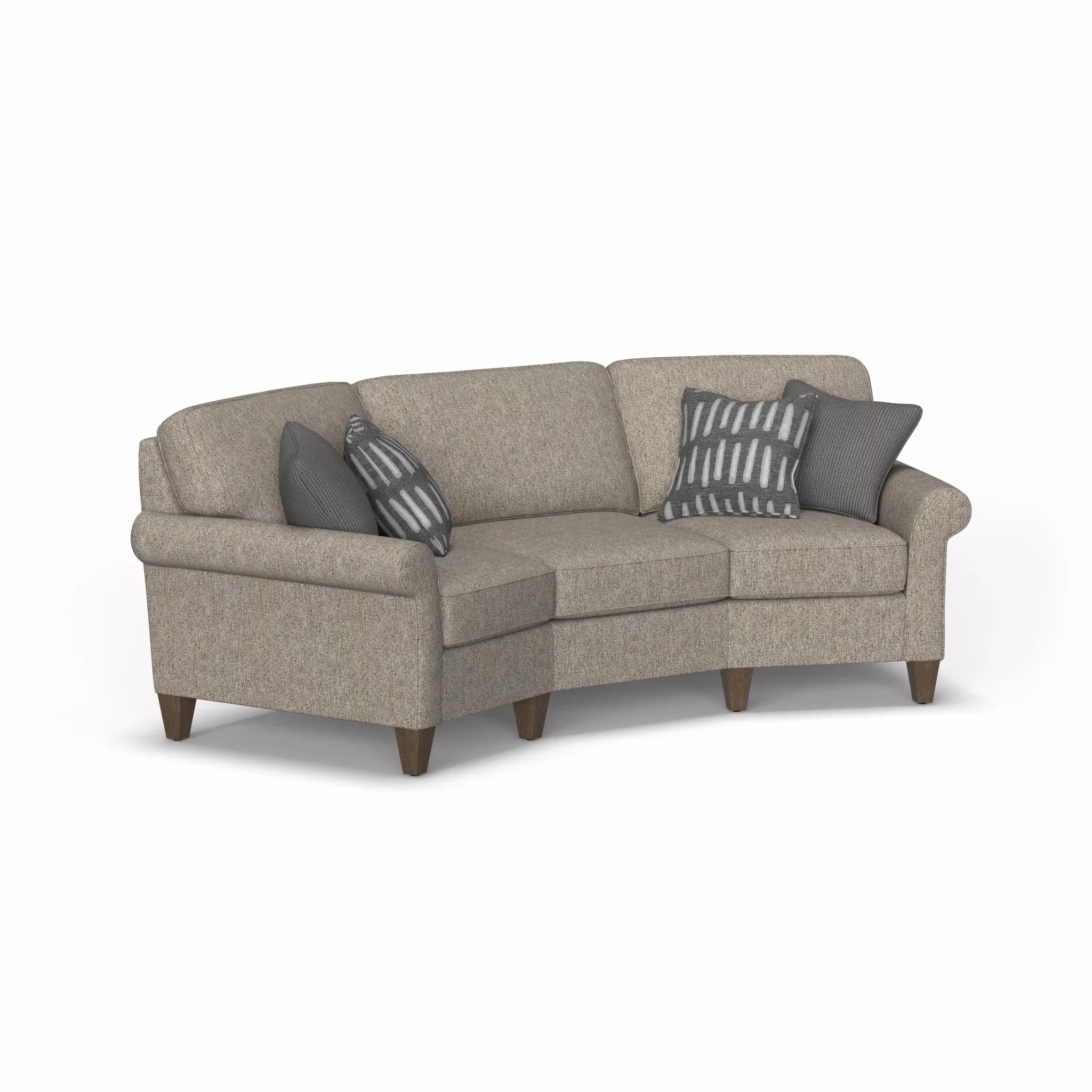 32dc276d21aa8d84027a6942953c6564 Westside Fabric Conversation Sofa - Image 1