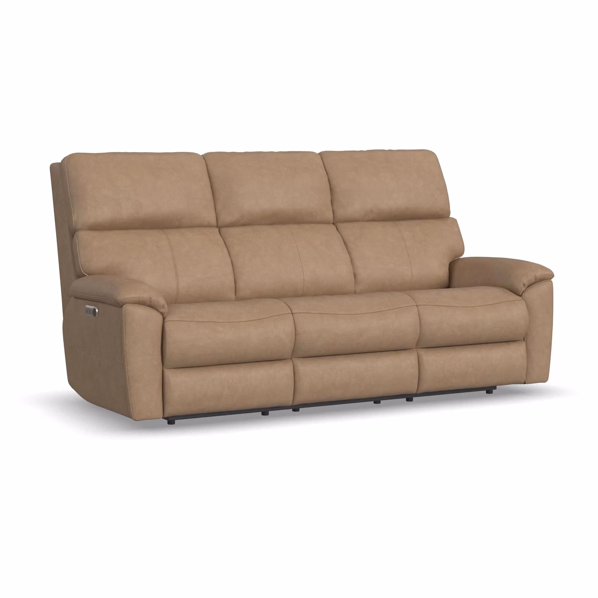 379febda5a87027819529969c9b70235 Porter Leather Power Reclining Sofa with Console, Power Headrest, & Lumbar - Image 1