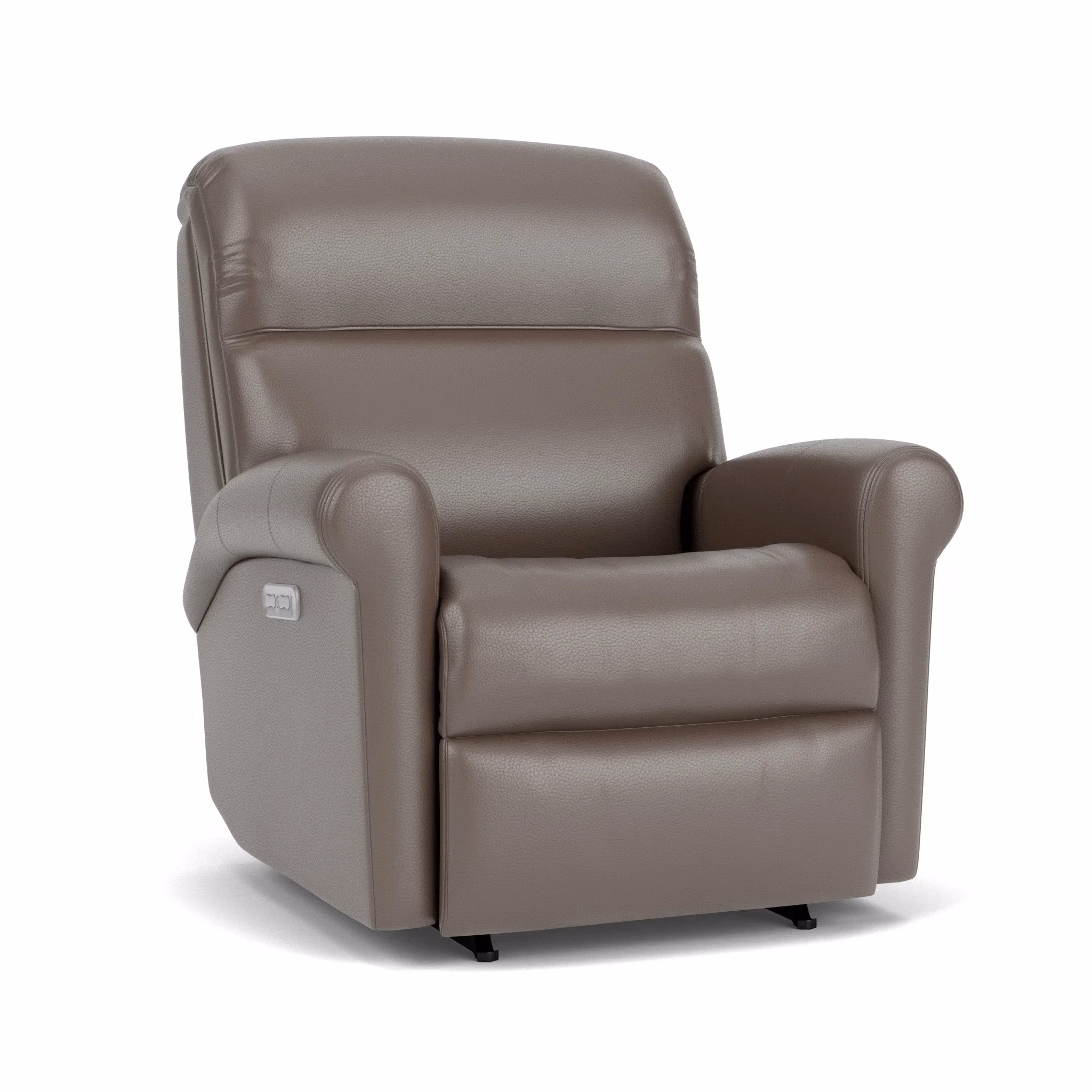 3b602abb0c5db6fd949ef25bda2c9bf3 Davis Leather Power Recliner with Power Headrest - Image 1