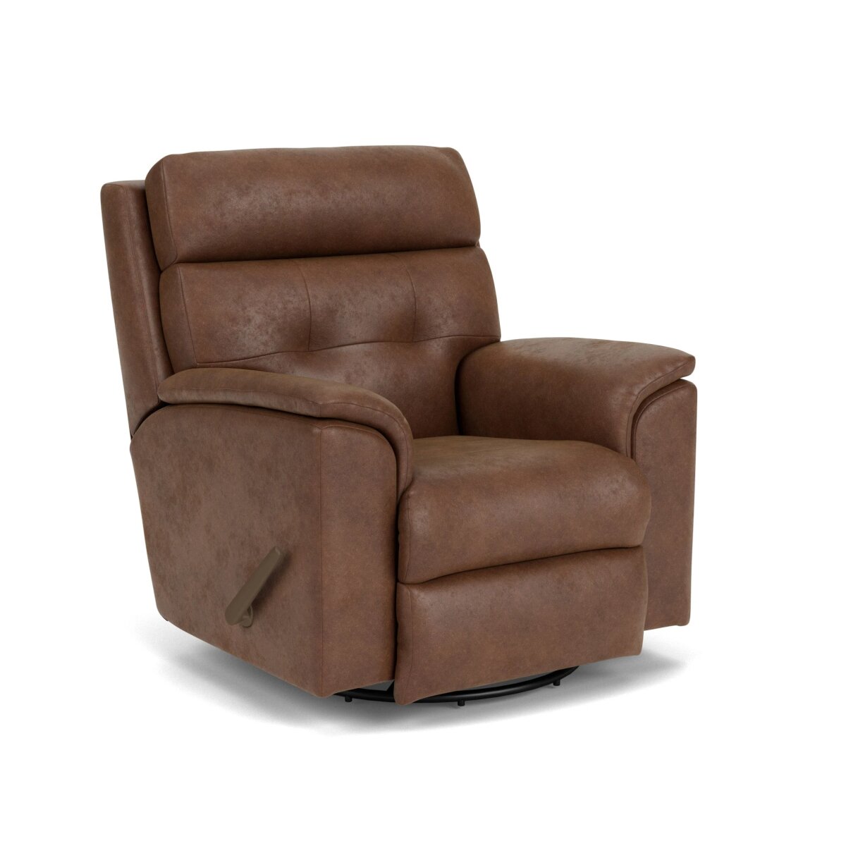 3f9e9f096654683574fab90d2658cc73 Mason Fabric Swivel Gliding Recliner - Image 1