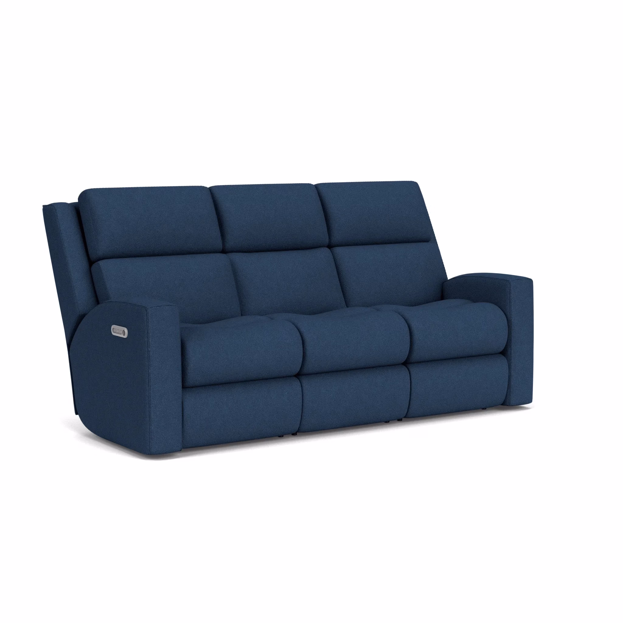 46b2eb3314d272ada025dd525e2599f9 Score Fabric Power Reclining Sofa with Power Headrests & Lumbar - Image 1
