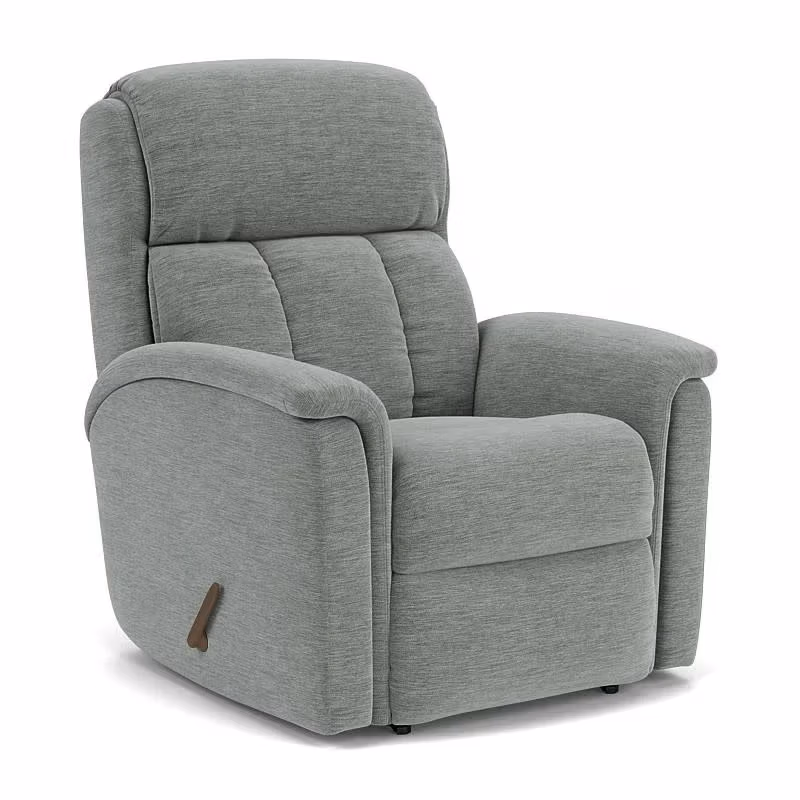 4a2135509620e2ed9362405c9701967c Luna Fabric Rocking Recliner - Image 1
