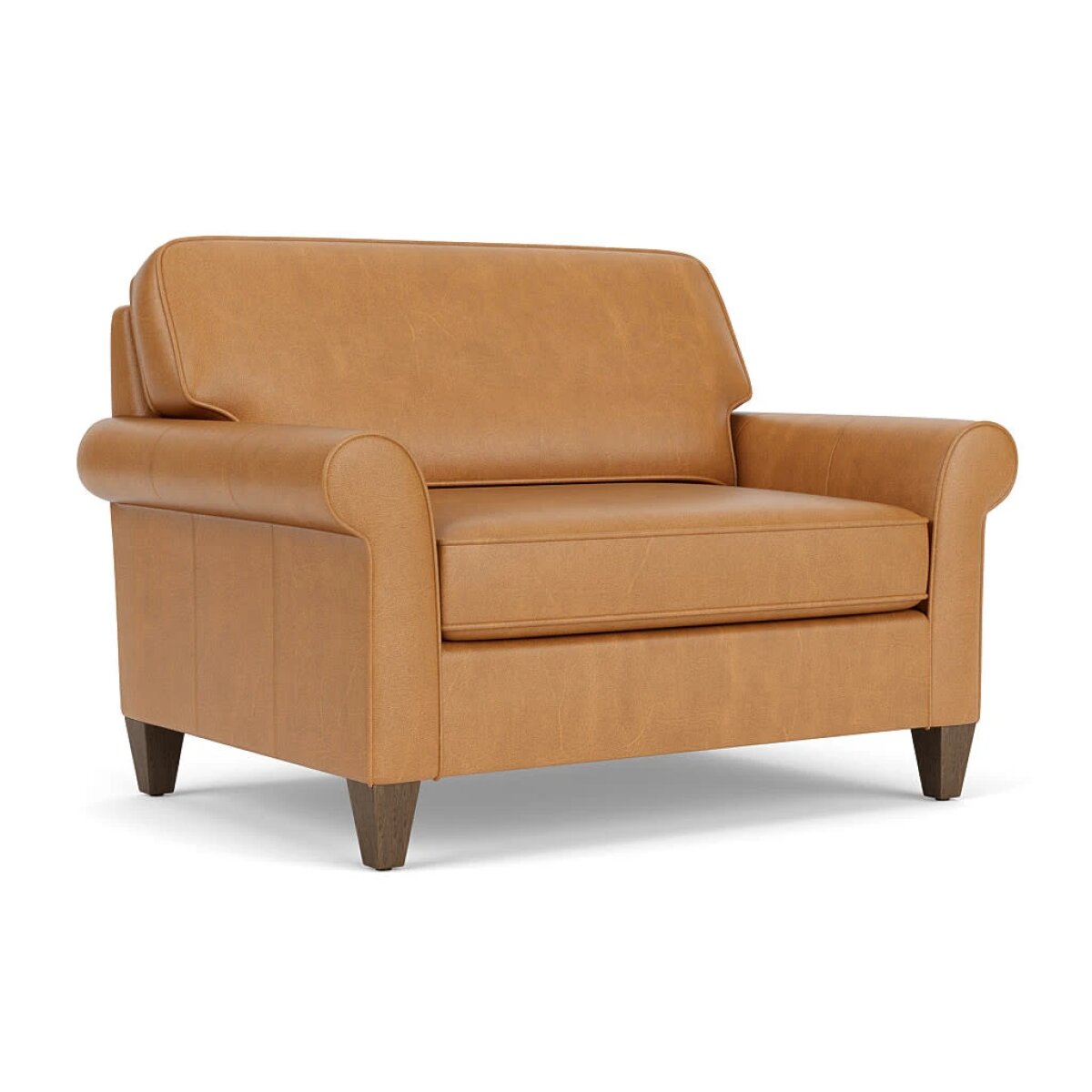 4c83f8a9ccdc44ec0f0aa4899b4ea079 Westside Leather Chair and a Half - Image 1