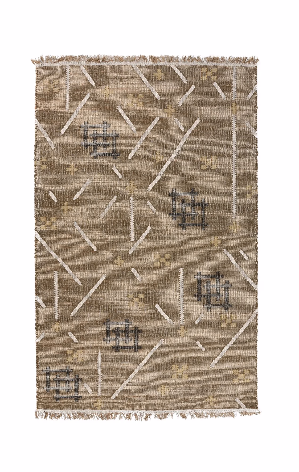 5f11b6d220b544bc9a8cb9a24c28cd39 Belfast Rug - Khaki Multi / 5'x8' / Rug - Image 1