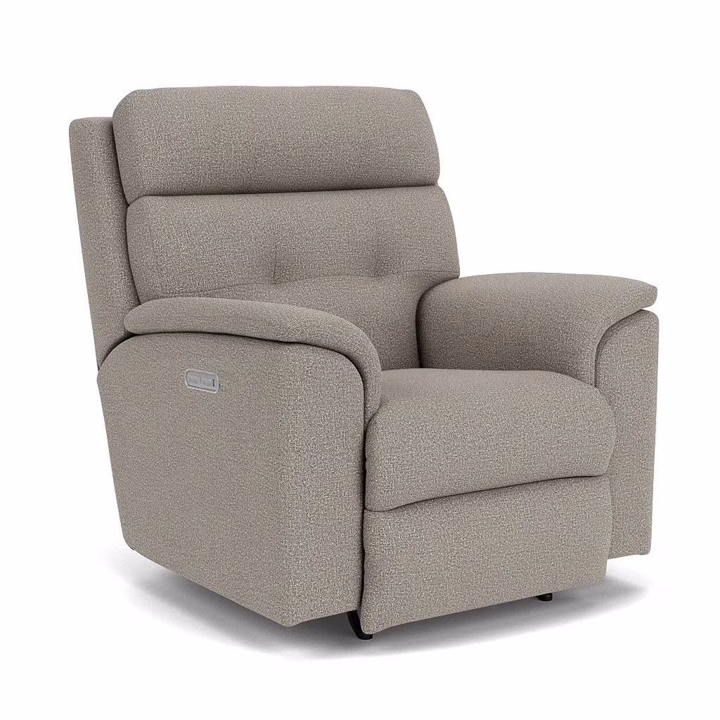 60237ec3f77131c2114bb671292a3fb5 Mason Fabric Power Rocking Recliner with Power Headrest - Image 1