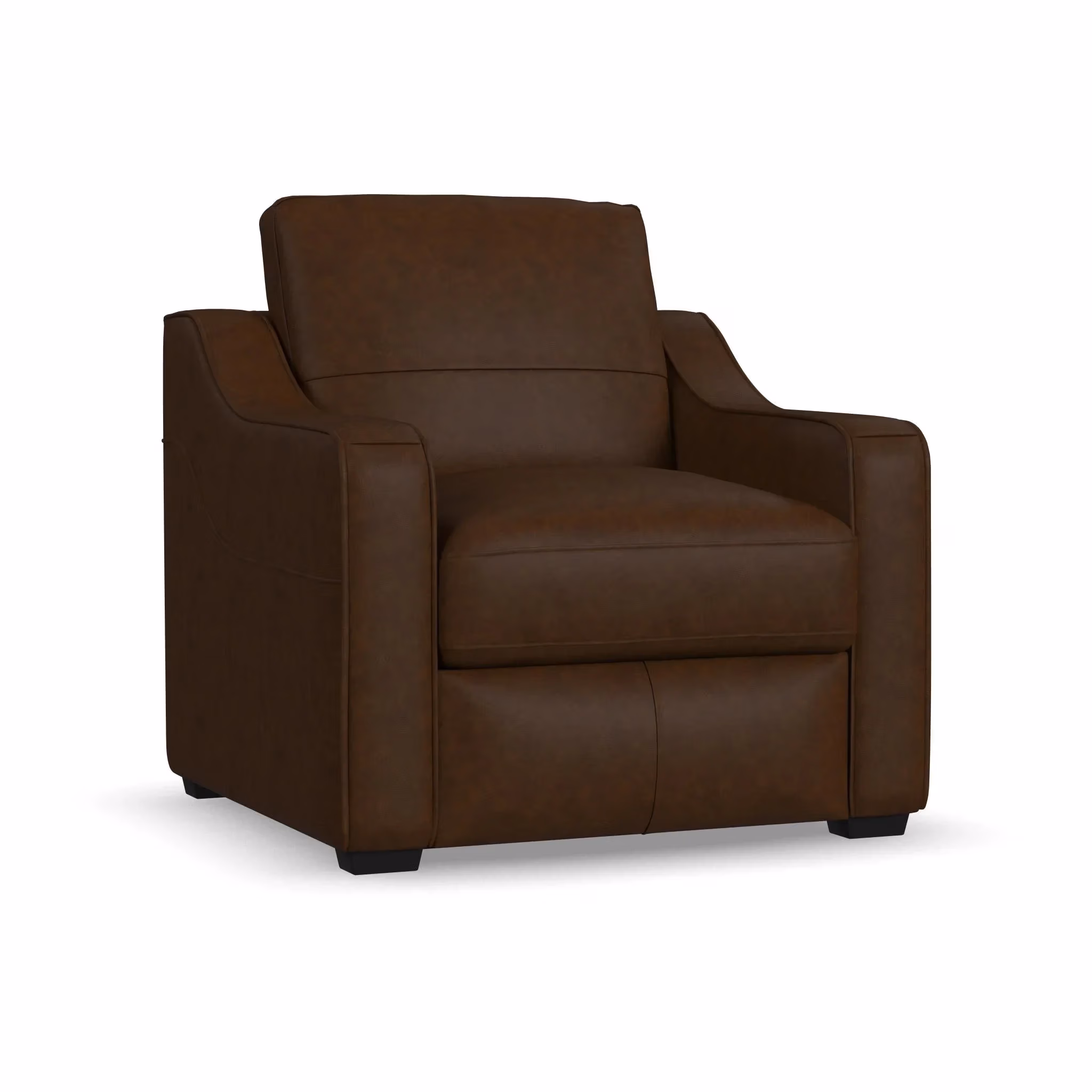 61eceee63d147c77ab066947ef851619 Hudson Leather Chair - Image 1