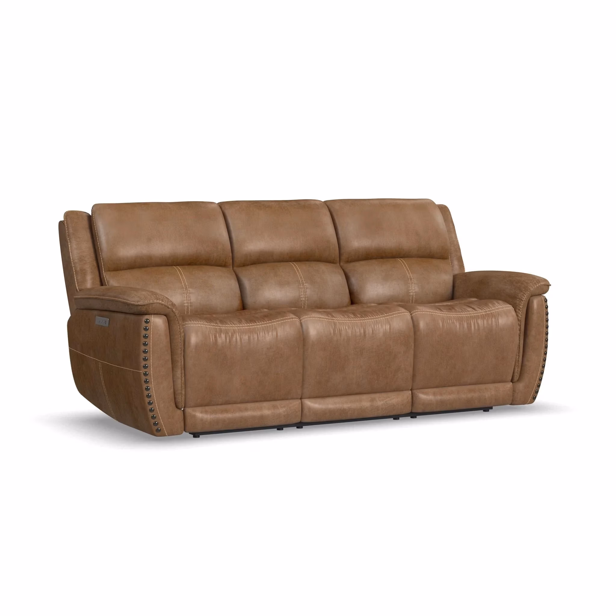 64764fecaf19740212d69589e346981d Beau Fabric Power Reclining Sofa with Power Headrests - Image 1