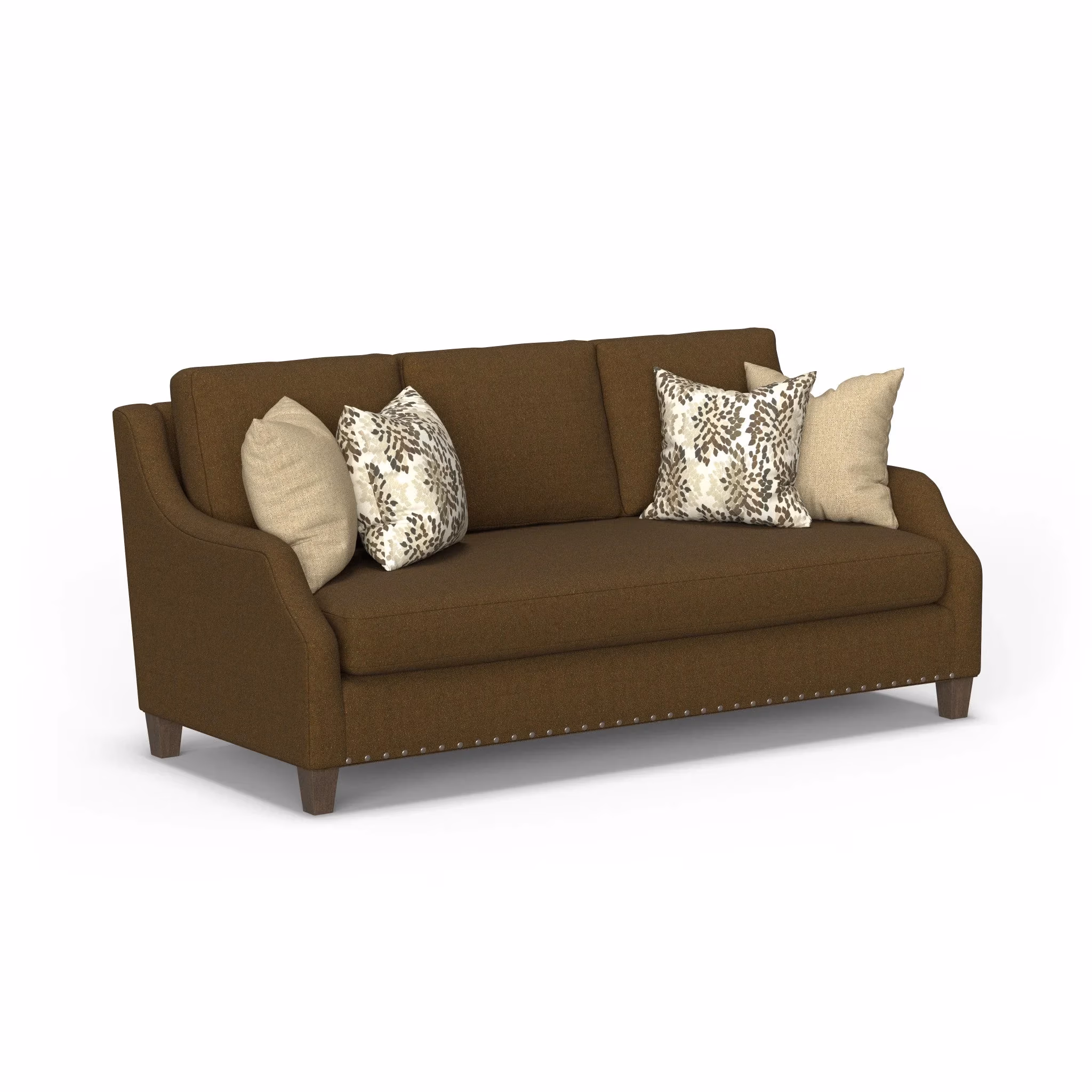 65bd54b533f2c842d2398f0be053ee44 Gianna Fabric Bench Sofa - Image 1