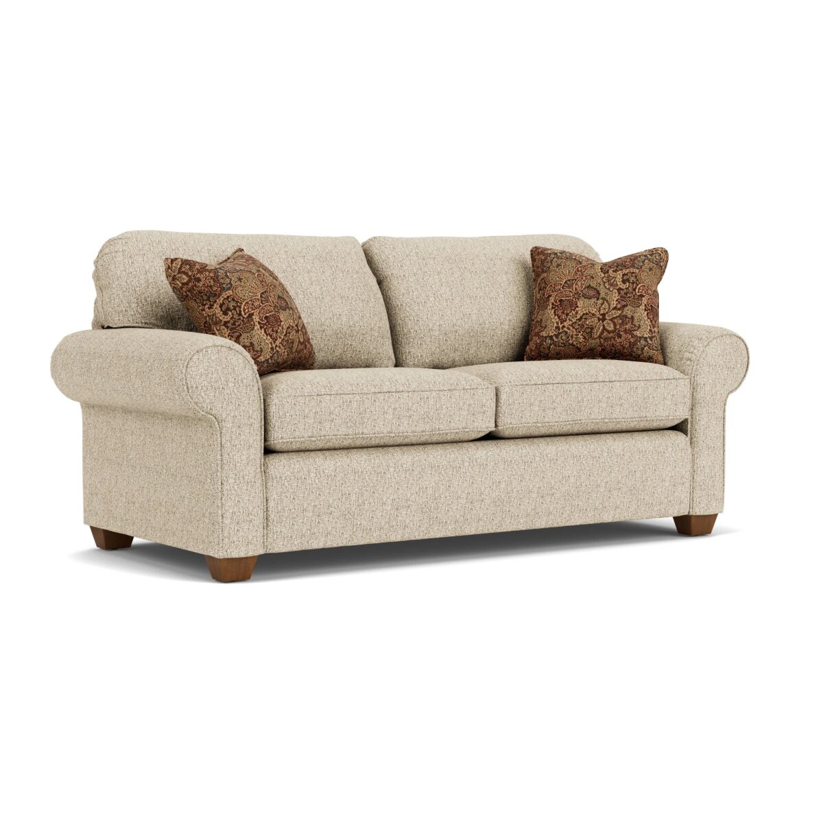 6b80acbab07c29df9fdb02328a03869d Thornton Fabric Two-Cushion Sofa - Image 1