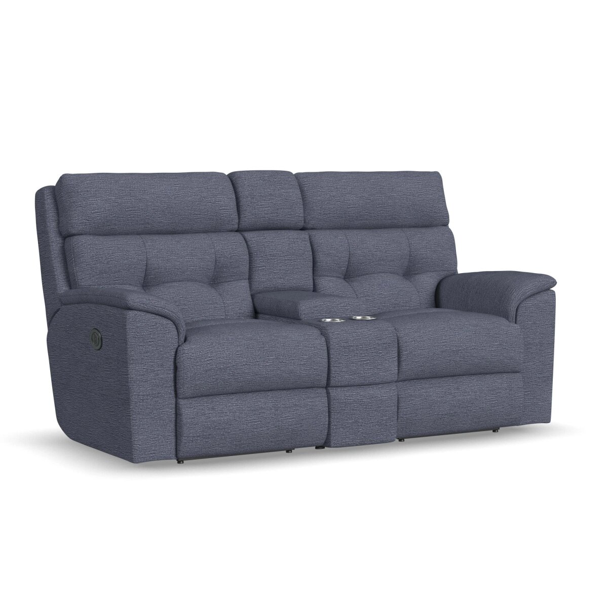 6fa1ec9483c1c477fc8ee7dc4dcb6a55 Mason Fabric Power Reclining Loveseat with Console - Image 1