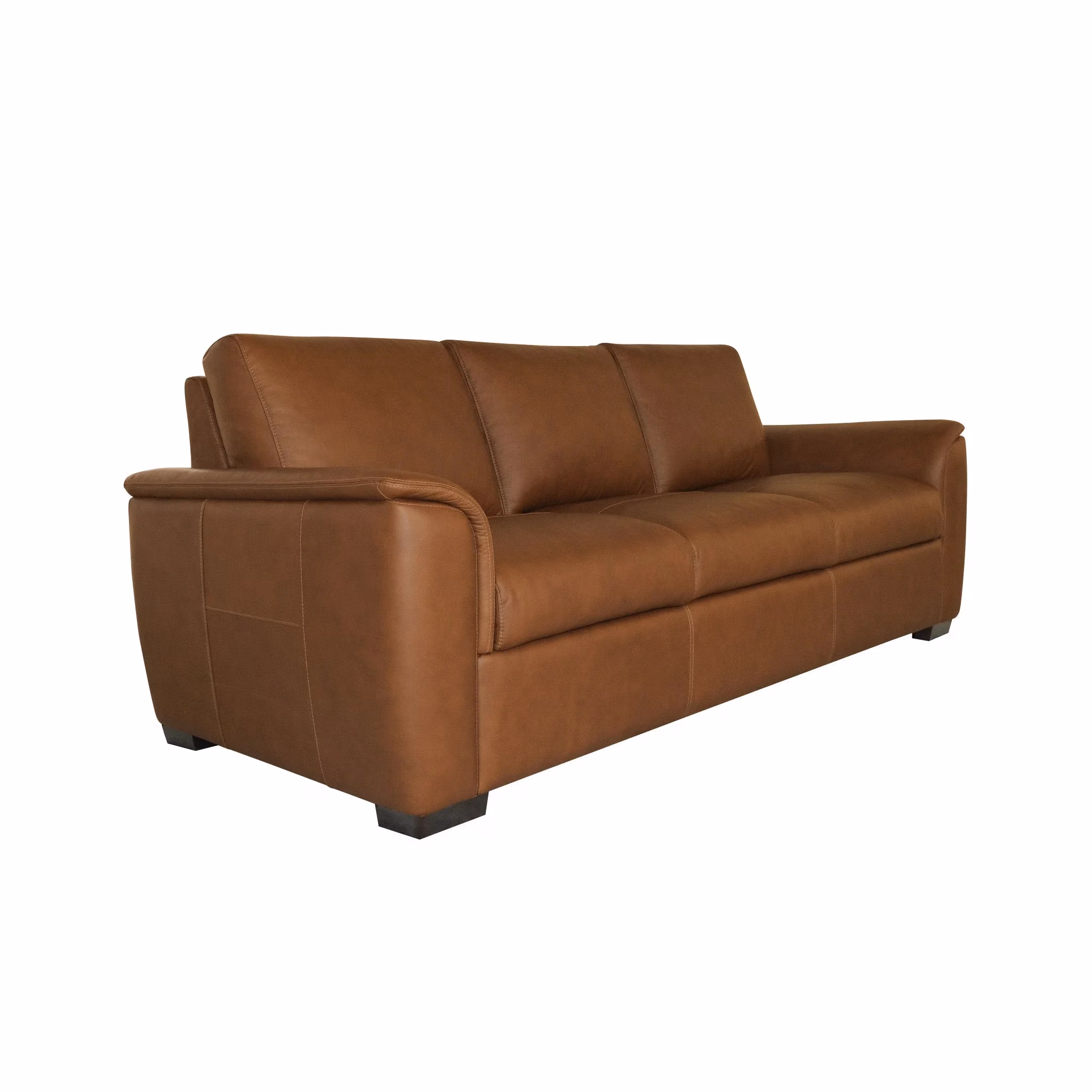 7789a13ab353c8191acc5174d675ed31 Henry Caramel Leather Sofa - Image 1