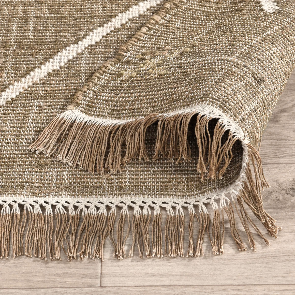 7838baac2bc56762a14a879d6c3b87c6 Belfast Rug - Khaki Multi / 2.6'x8' / Rug - Image 1