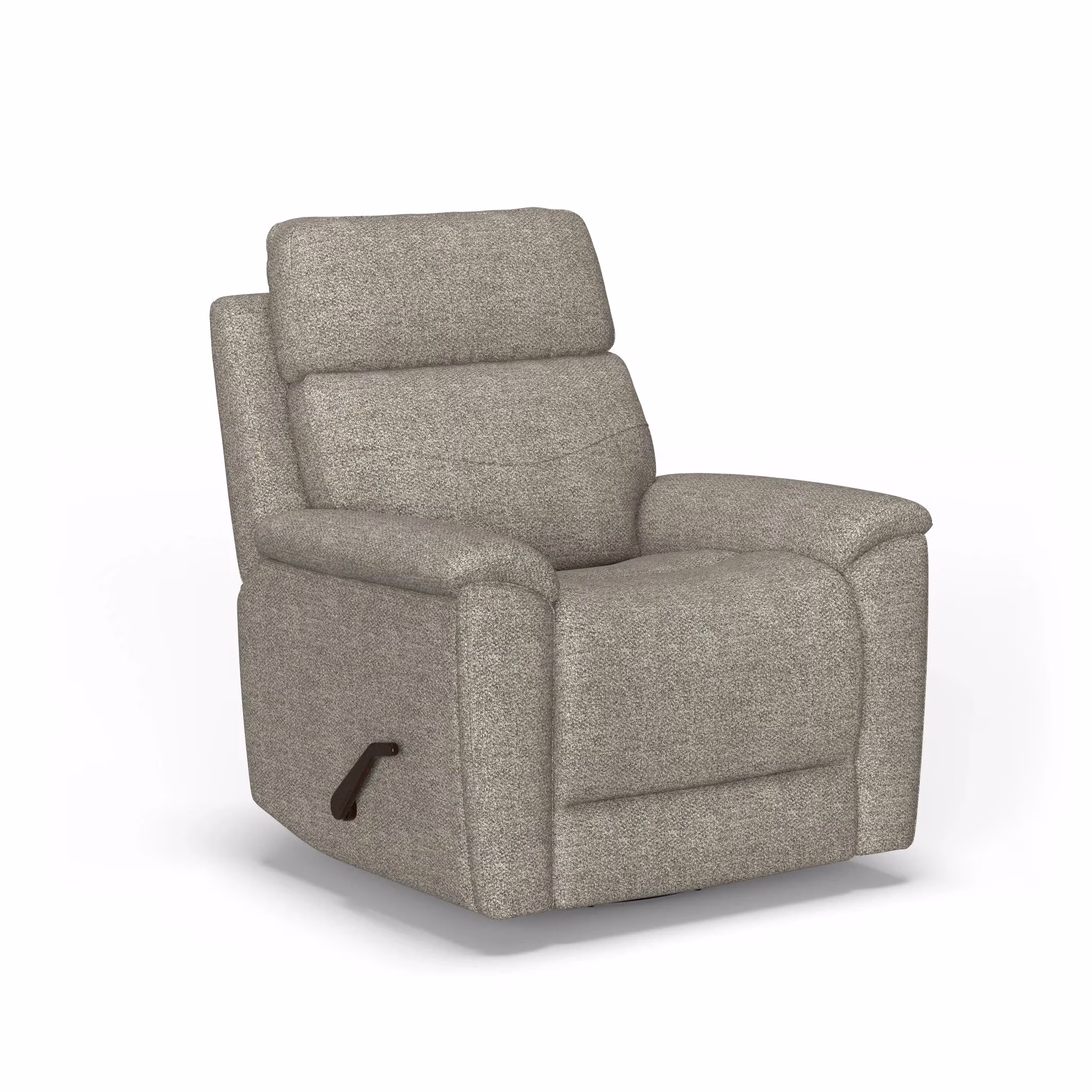 823822d6d3b39c51e6e5c19bef3655b7 Refined Fabric Swivel Gliding Recliner - Image 1