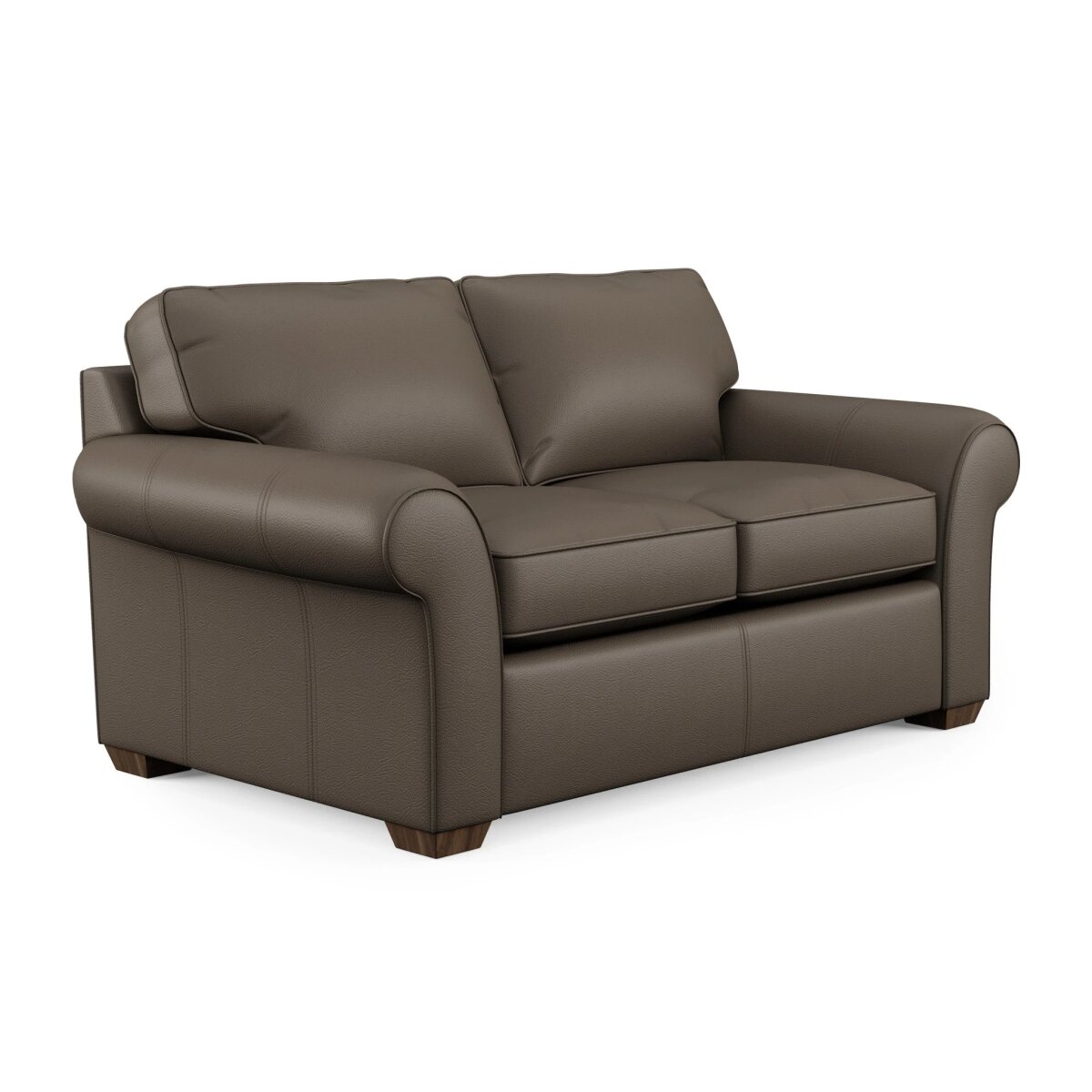 8248e2d82ac24ae0661b28ff2e66c8b0 Vail Leather Loveseat - Image 1