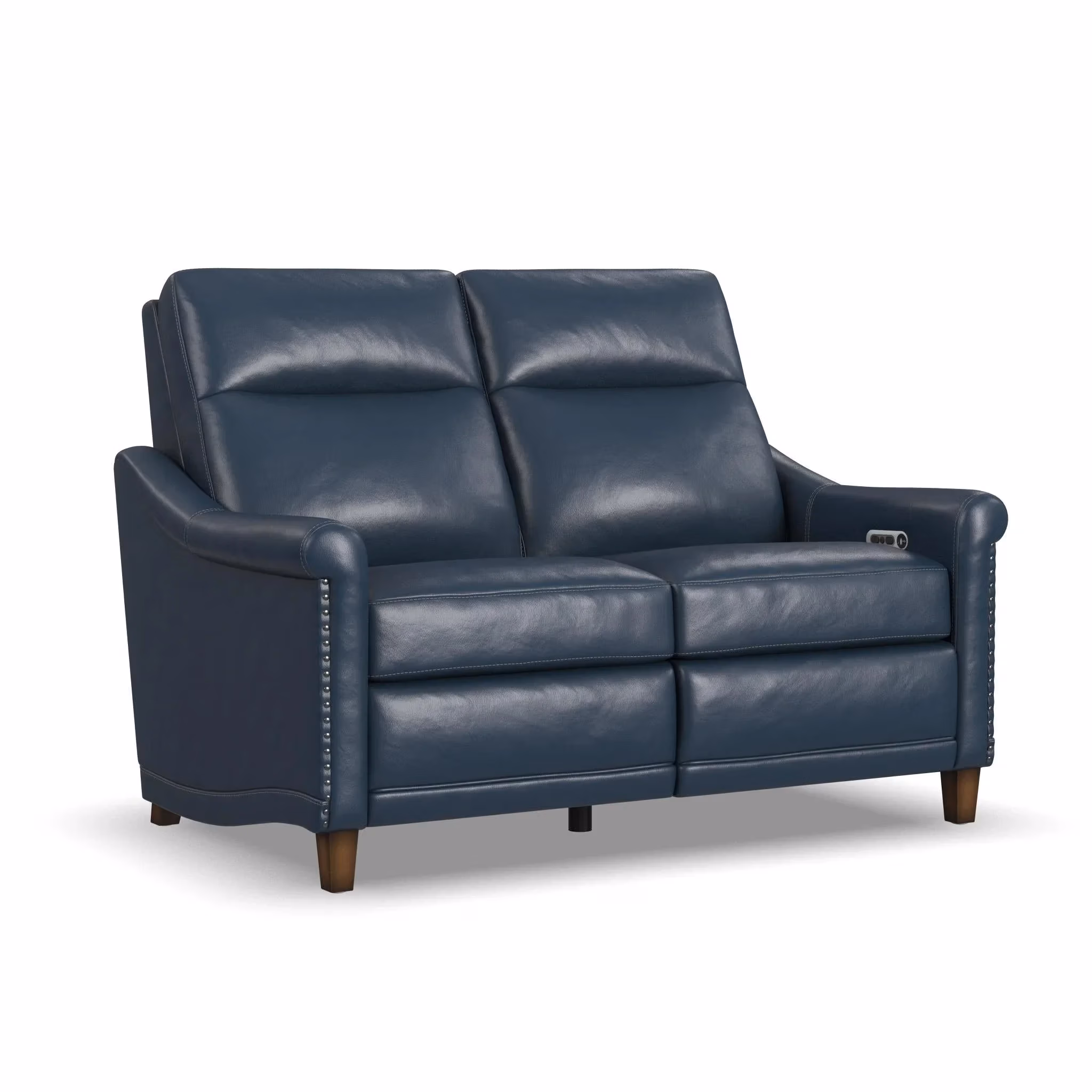 9558daa2ddf7b78bf73b3af7b82d8783 Elizabeth Leather Power Recliner with Power Headrest - Image 1