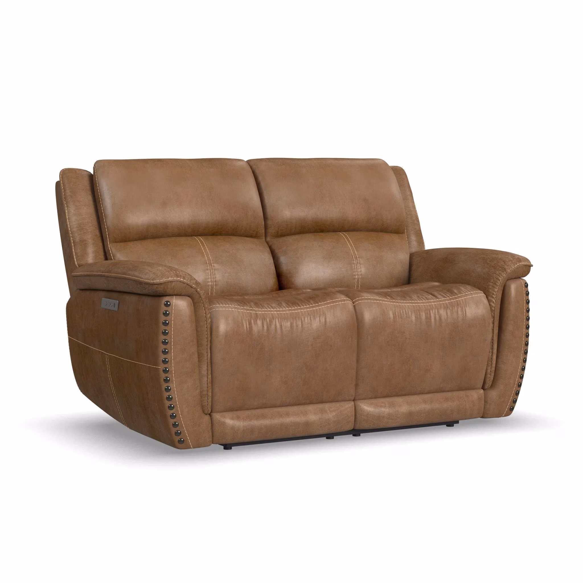 95daa7b2dd77ec8b37675d76493b660c Beau Fabric Power Reclining Loveseat with Power Headrests - Image 1