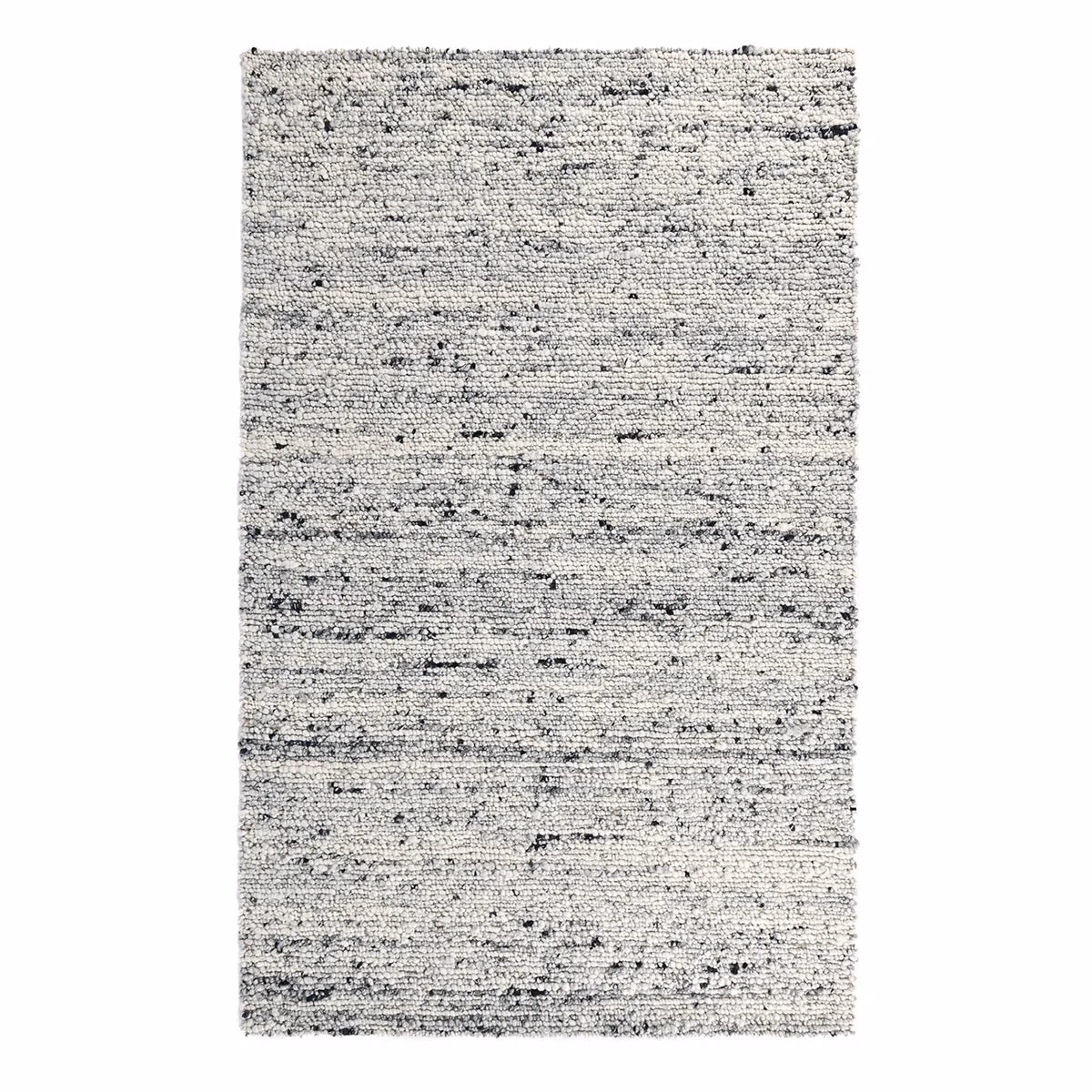 98eadf57c5ad66bef8e236ac99b8e43e Loomis Rug - Ivory/Gray / 1'x1' Swatch / Swatch - Image 1