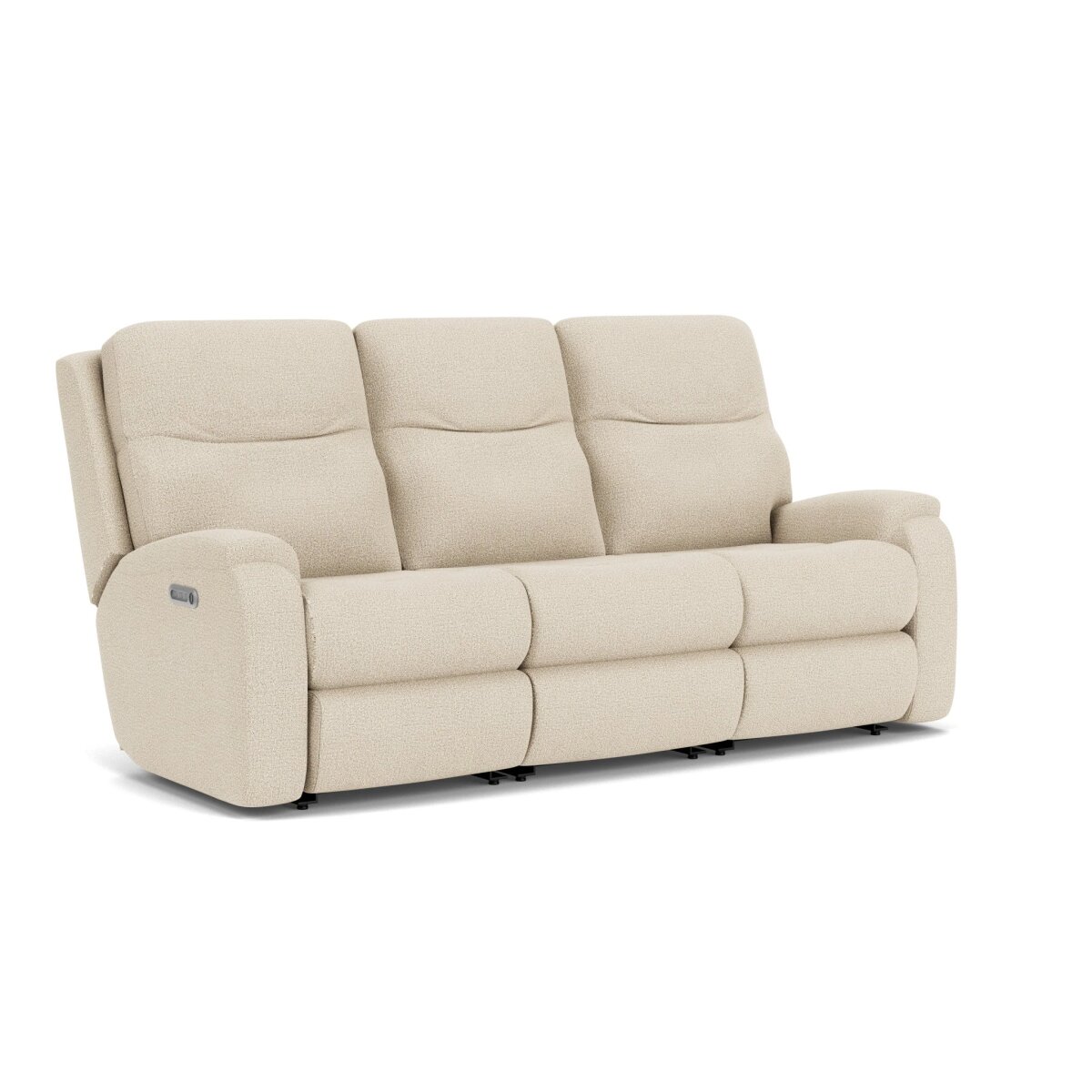 a09421f9db0dcdf234c14d0d6f6be543 Penn Fabric Power Reclining Sofa with Power Headrests & Lumbar - Image 1