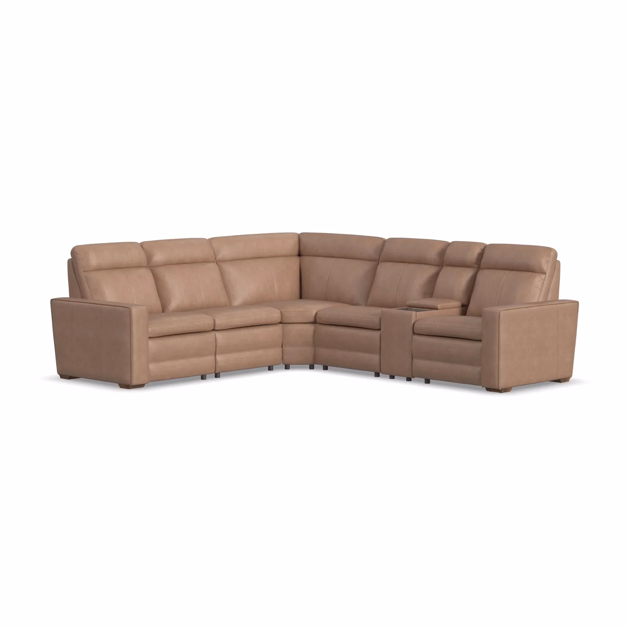 a43e770fe8462bbd0b1378f9ccc2baa9 Dutch Leather Power Reclining Sectional - Image 1