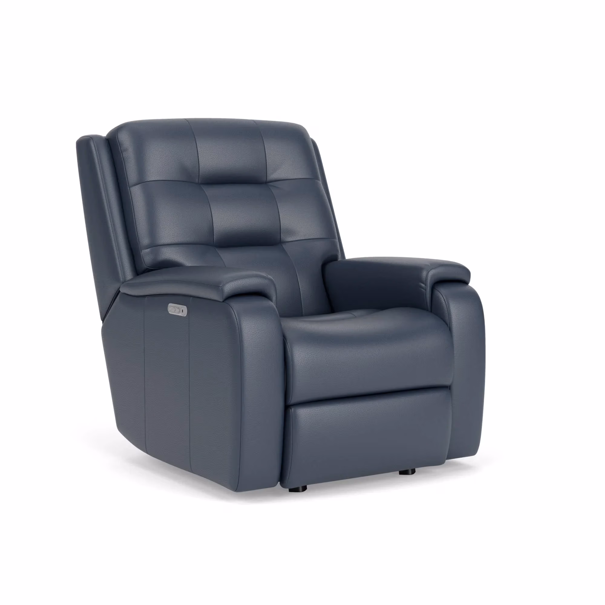 a5436736b3e0558f6c4df5e971670afc Arlo Leather Power Rocking Recliner with Power Headrest & Lumbar - Image 1
