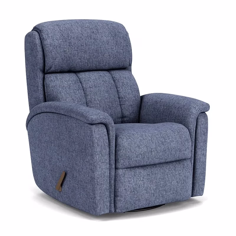 abe6c02f7564123aa6bbaf6f494c1d54 Luna Fabric Swivel Gliding Recliner - Image 1