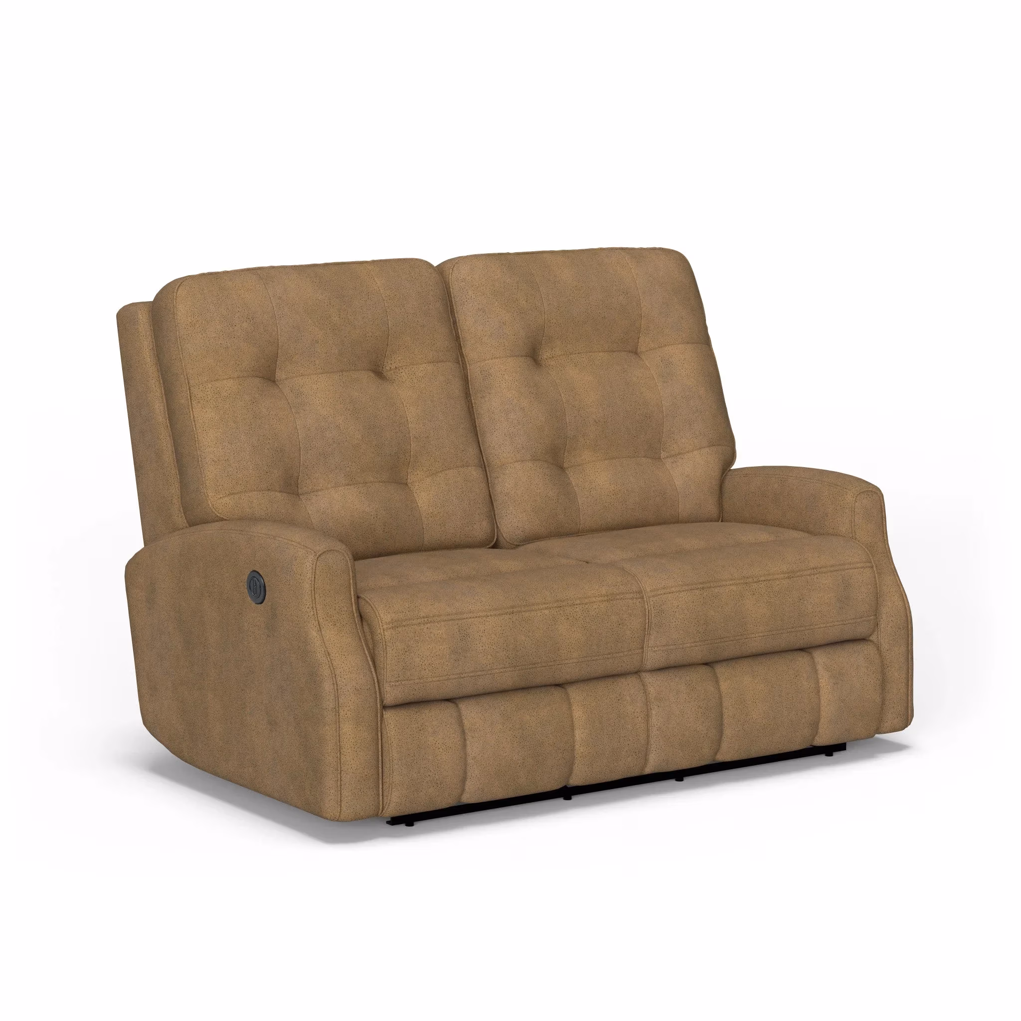 adac975b69ac09af0711ed355240238e Devon Fabric Power Reclining Loveseat - Image 1