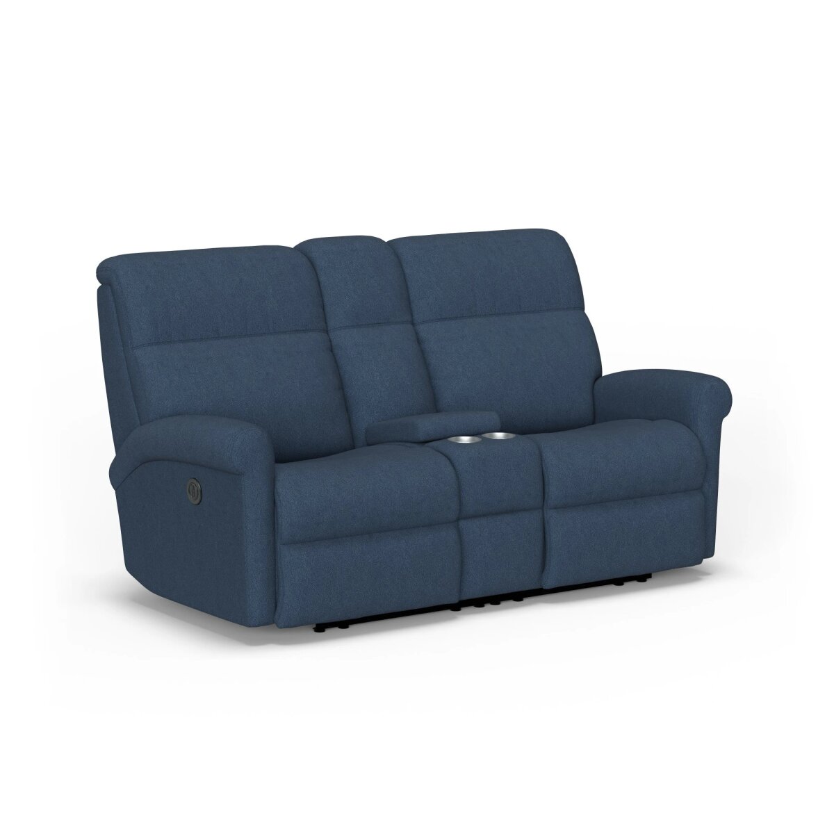 b7c6f4887cea0877db112e895283a707 Davis Fabric Power Reclining Loveseat with Console - Image 1