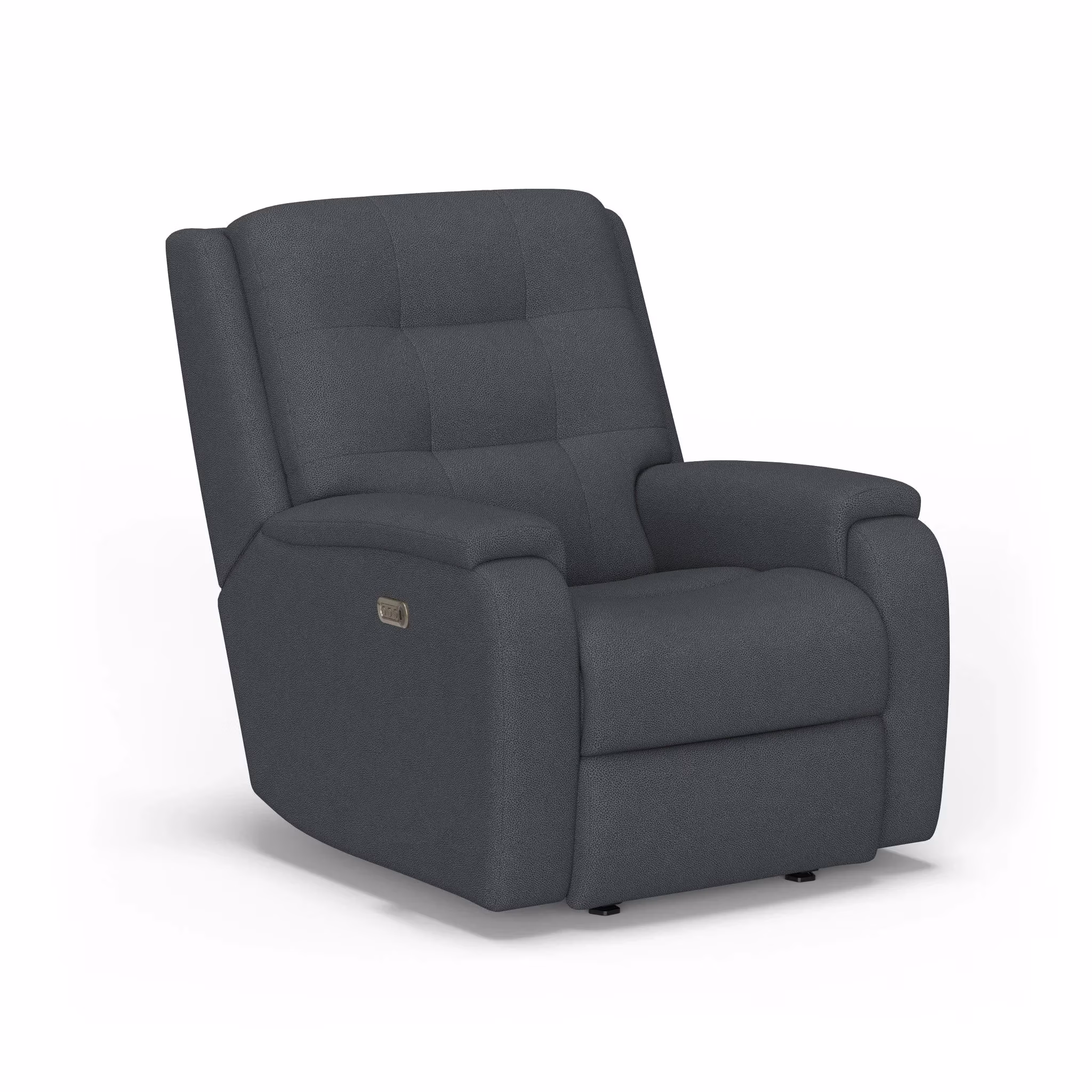 b891b705be9deedf6c83bd0efc9b1526 Arlo Fabric Power Recliner with Power Headrest & Lumbar - Image 1