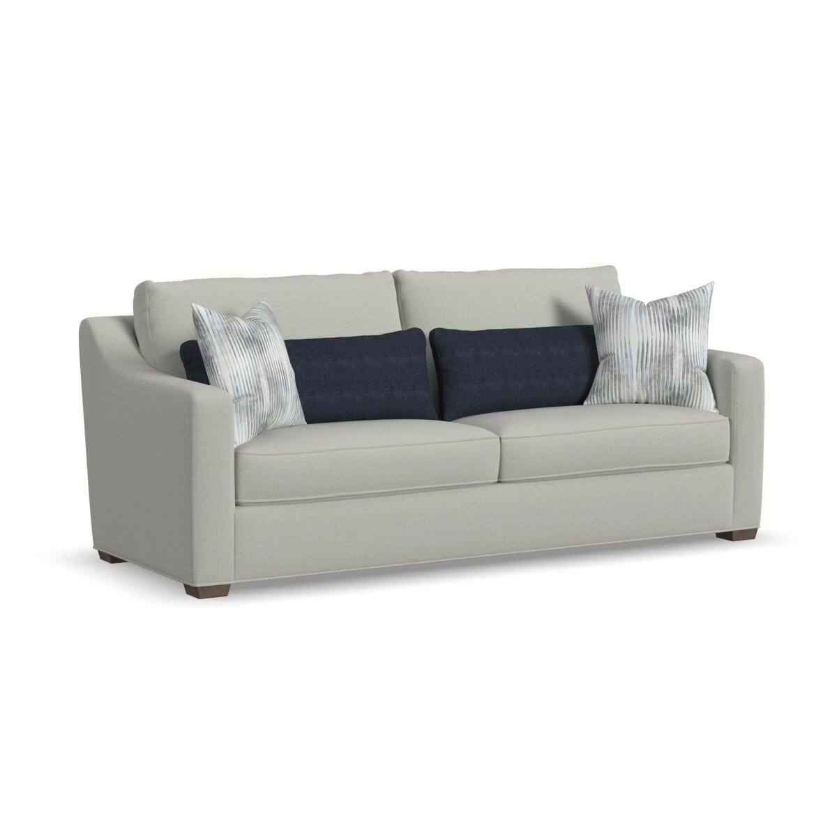 b9a751f6d1c3304d858a8b892ac12a7f Milo Fabric Two-Cushion Sofa - Image 1