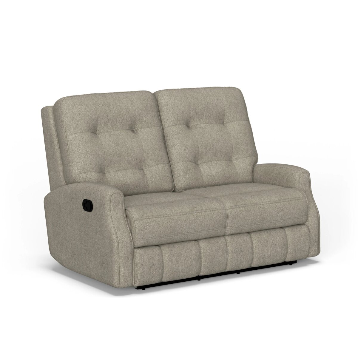bff04eb9d2342fc12434ab20adec64de Devon Fabric Reclining Loveseat - Image 1