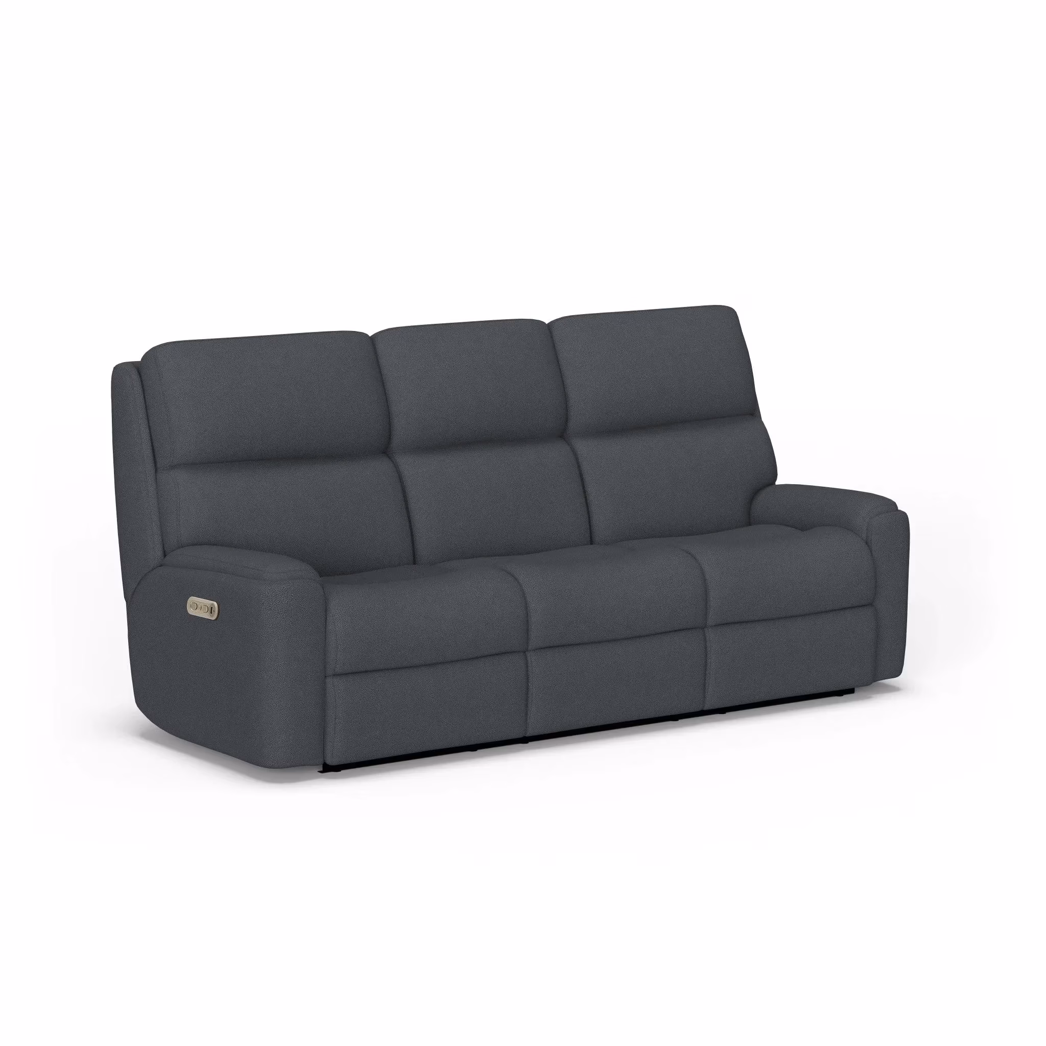 d1d033370e819ba518f146328bddd8e1 Rio Fabric Power Reclining Sofa with Power Headrests - Image 1