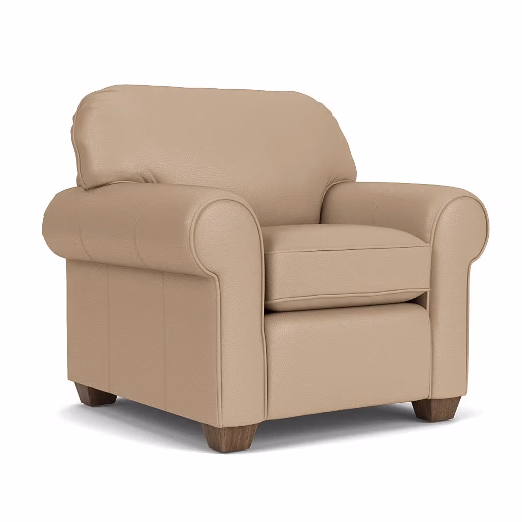 d2e8e39af7c516c6c158d7fbfcdba5ba Thornton Leather Chair - Image 1