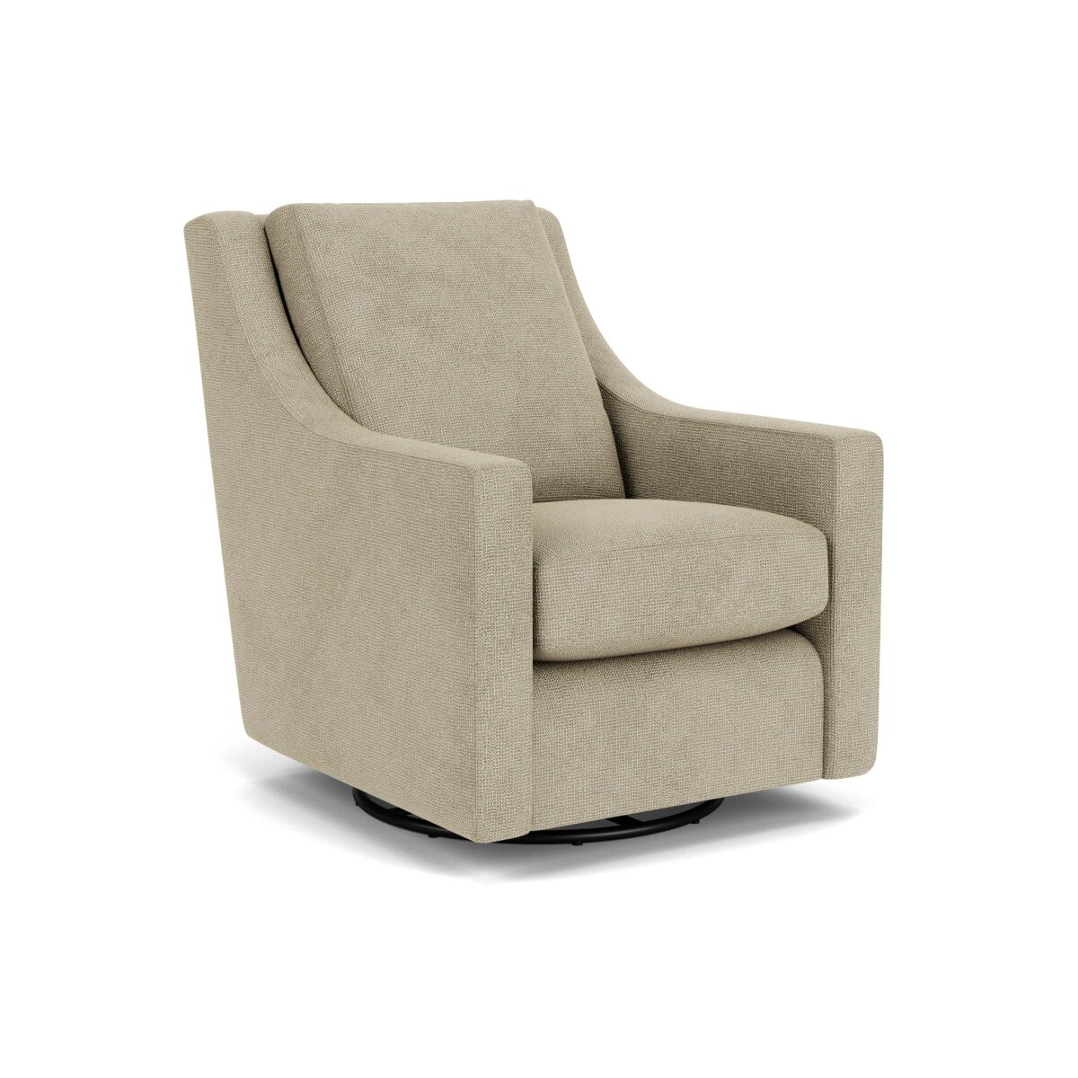d5c23fdbd2fa27f25a159a6ea712dfe5 Murph Fabric Swivel Glider - Image 1