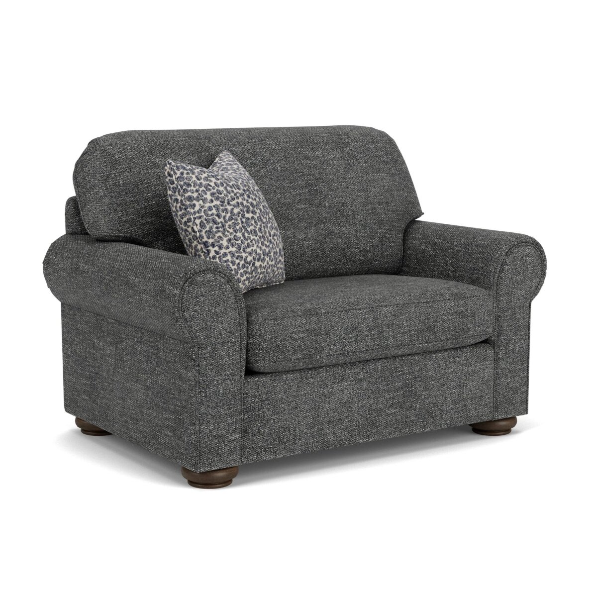 da679e30a6bffc4b5082a9e67c886315 Preston Fabric Chair and a Half - Image 1