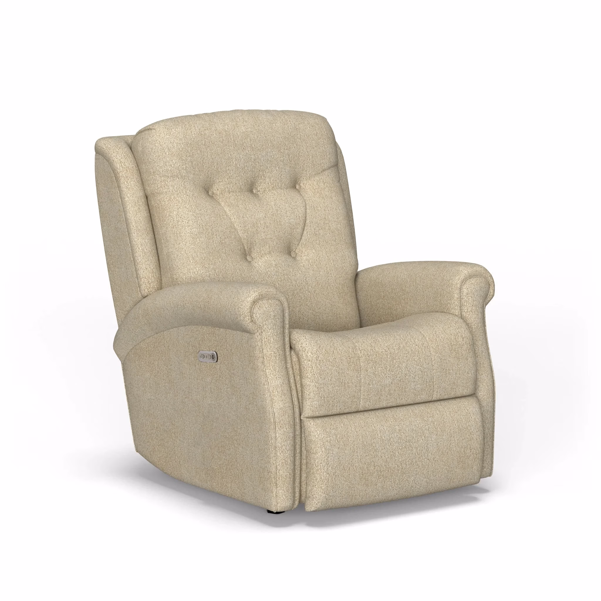 ecff9bfe70929cf6e93f743d8fc8f548 Minnie Fabric Power Rocking Recliner with Power Headrest - Image 1