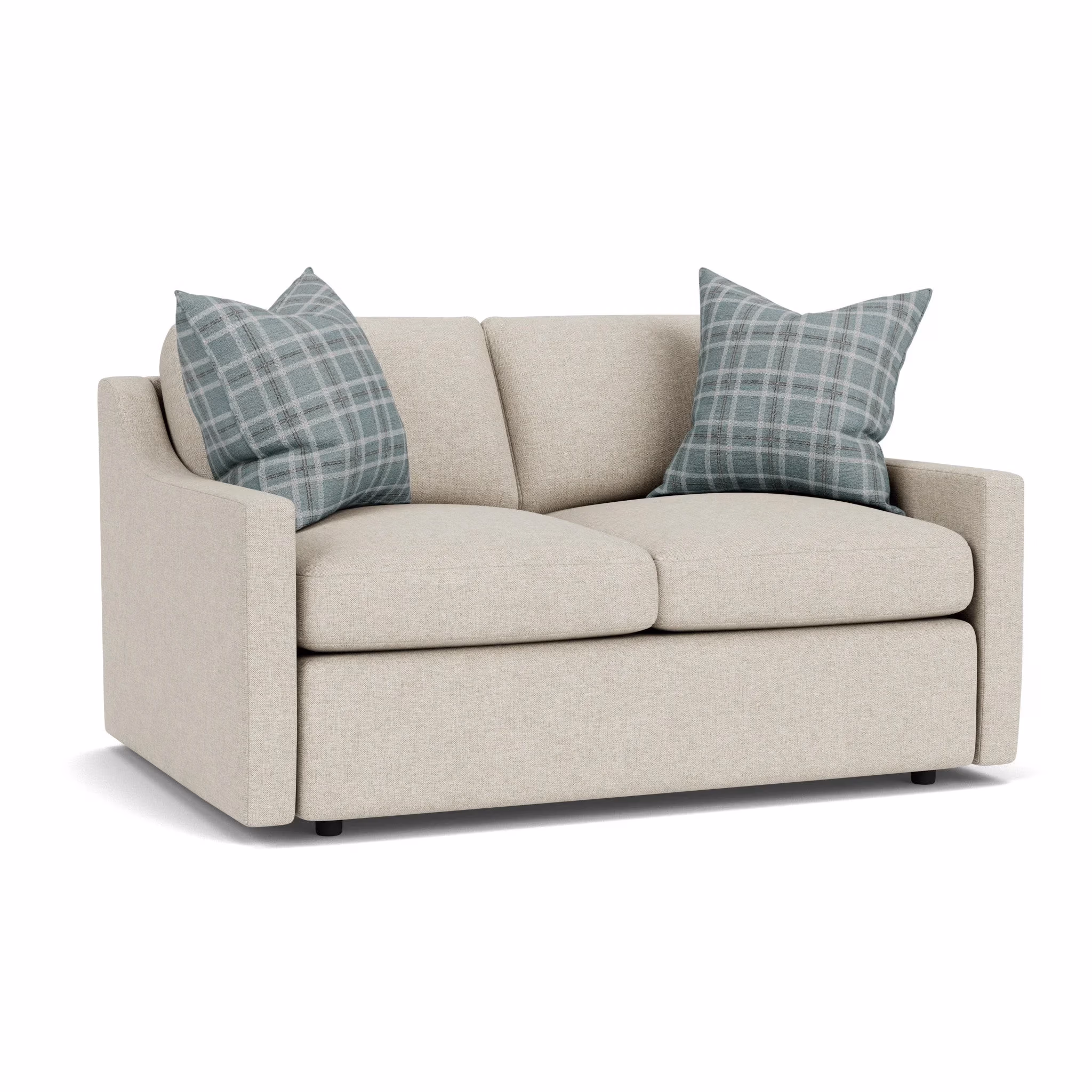 f31061aec5c7f0150859cfb5f0045254 Sky Fabric Loveseat - Image 1