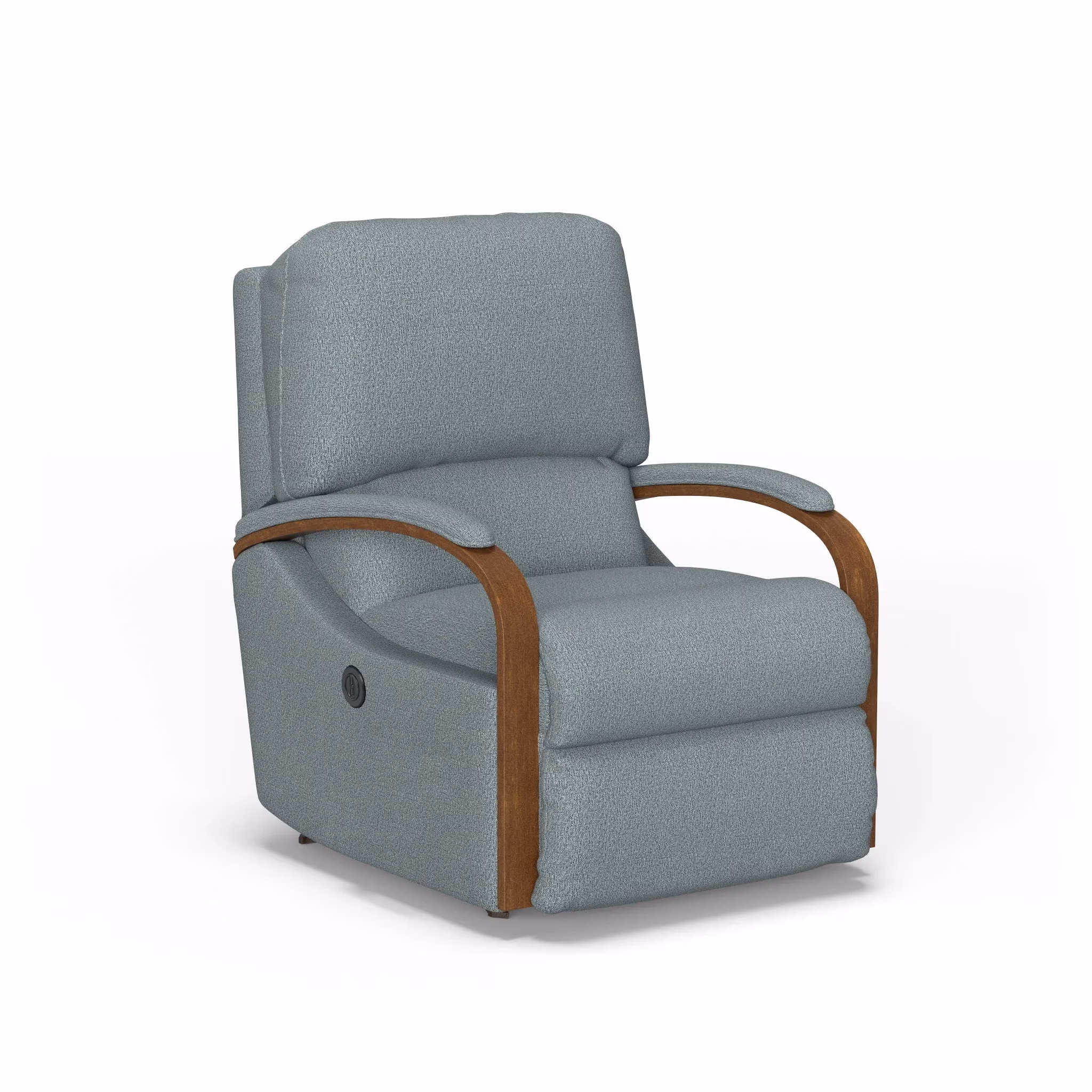 f75b3d9030db82020b0487aa8cf5930d Woodlawn Fabric Power Recliner - Image 1
