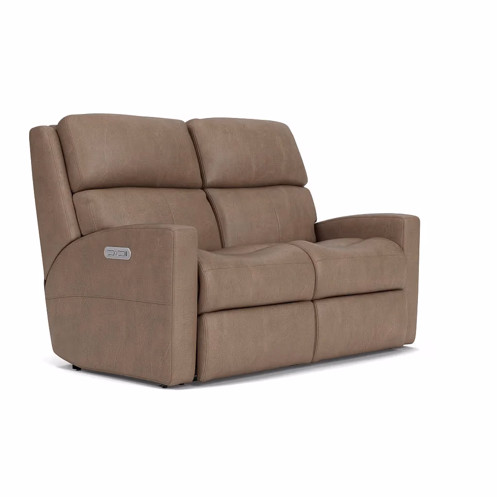 fb878e6abaa9b1417736487970fa9882 Catalina Leather Power Reclining Loveseat with Power Headrests - Image 1