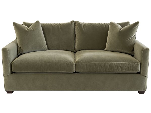 Sofa, Includes 2 Olive Pillows
