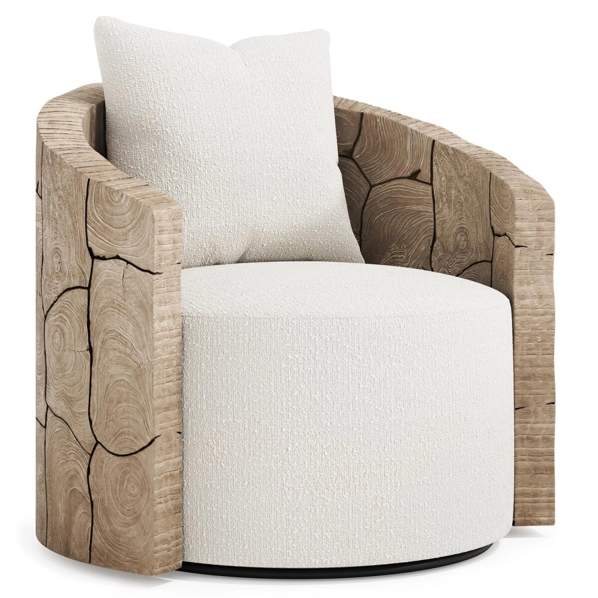 e7811bb2fafe44e715afc409306d8511 Calypso Outdoor Swivel Chair - Image 1